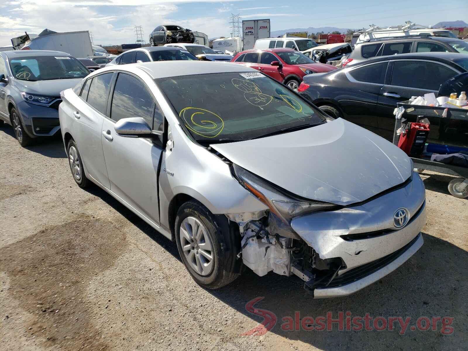 JTDKBRFU9G3009287 2016 TOYOTA PRIUS