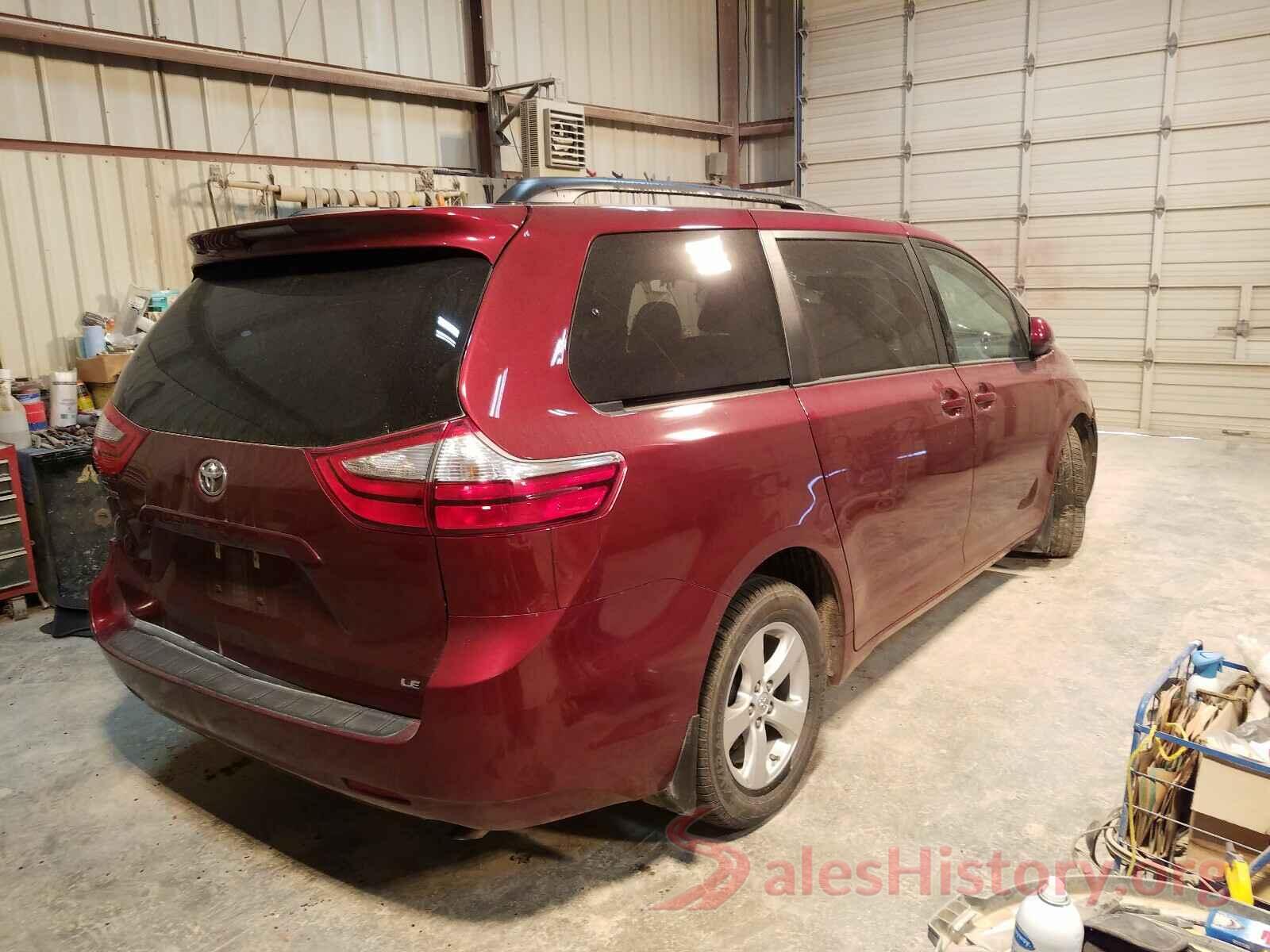 5TDKK3DC7GS761611 2016 TOYOTA SIENNA