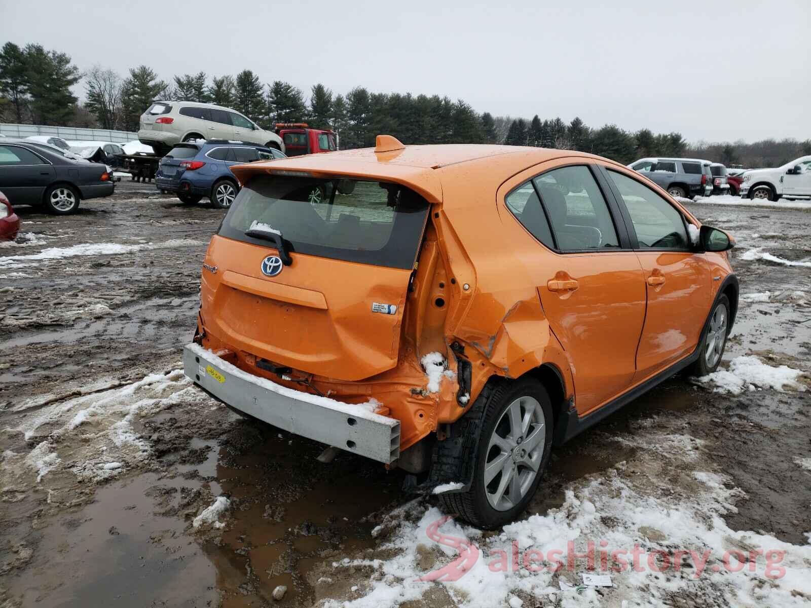 JTDKDTB38J1614375 2018 TOYOTA PRIUS