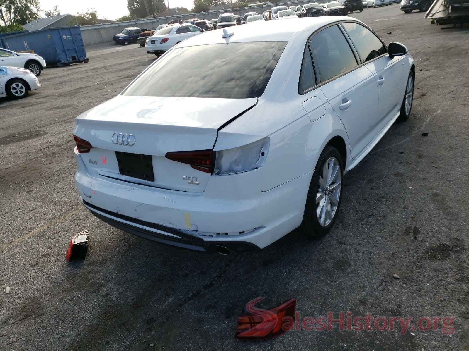 WAUKMAF47JA220242 2018 AUDI A4