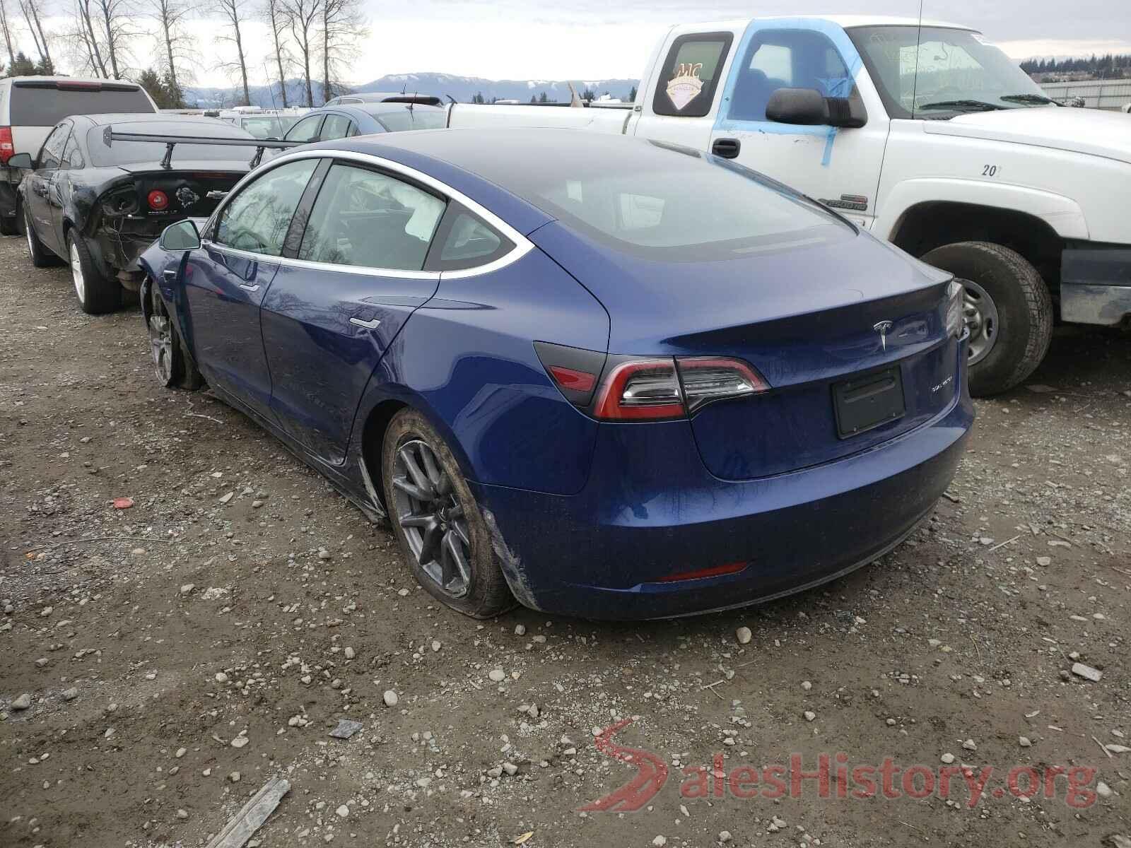 5YJ3E1EBXLF664696 2020 TESLA MODEL 3