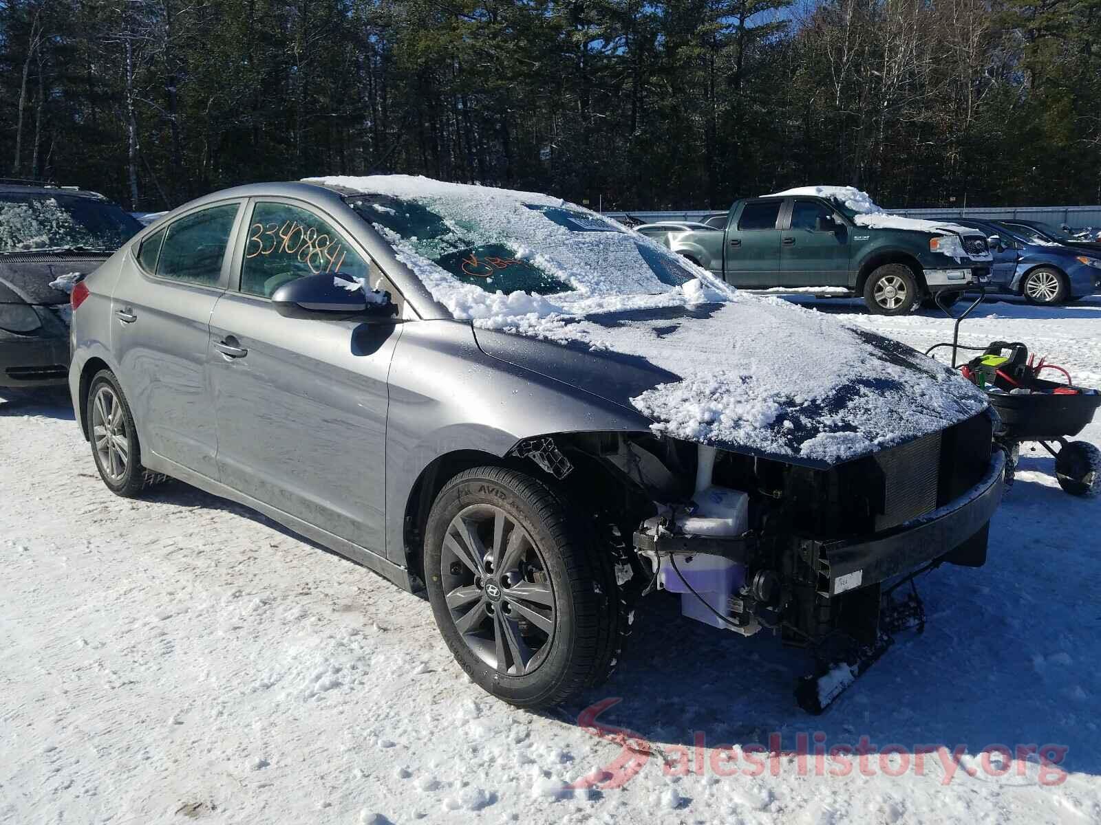 5NPD84LF4JH270922 2018 HYUNDAI ELANTRA