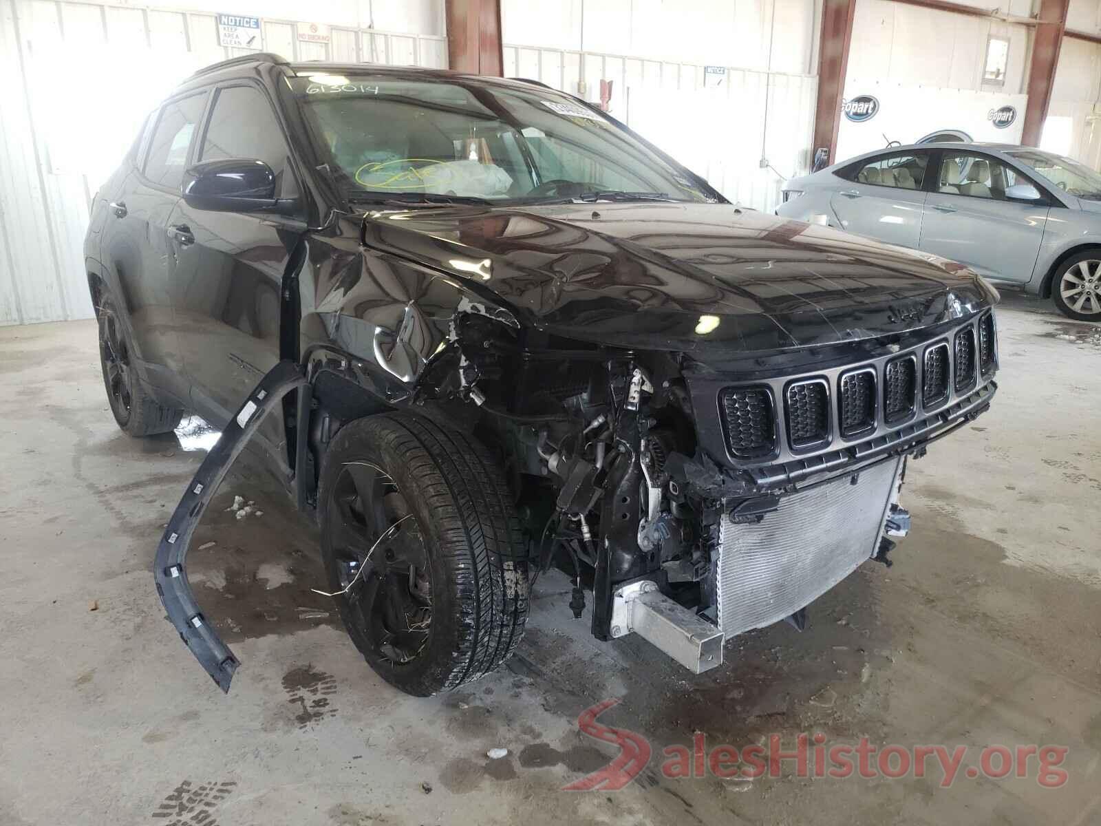 3C4NJCBB5KT613014 2019 JEEP COMPASS