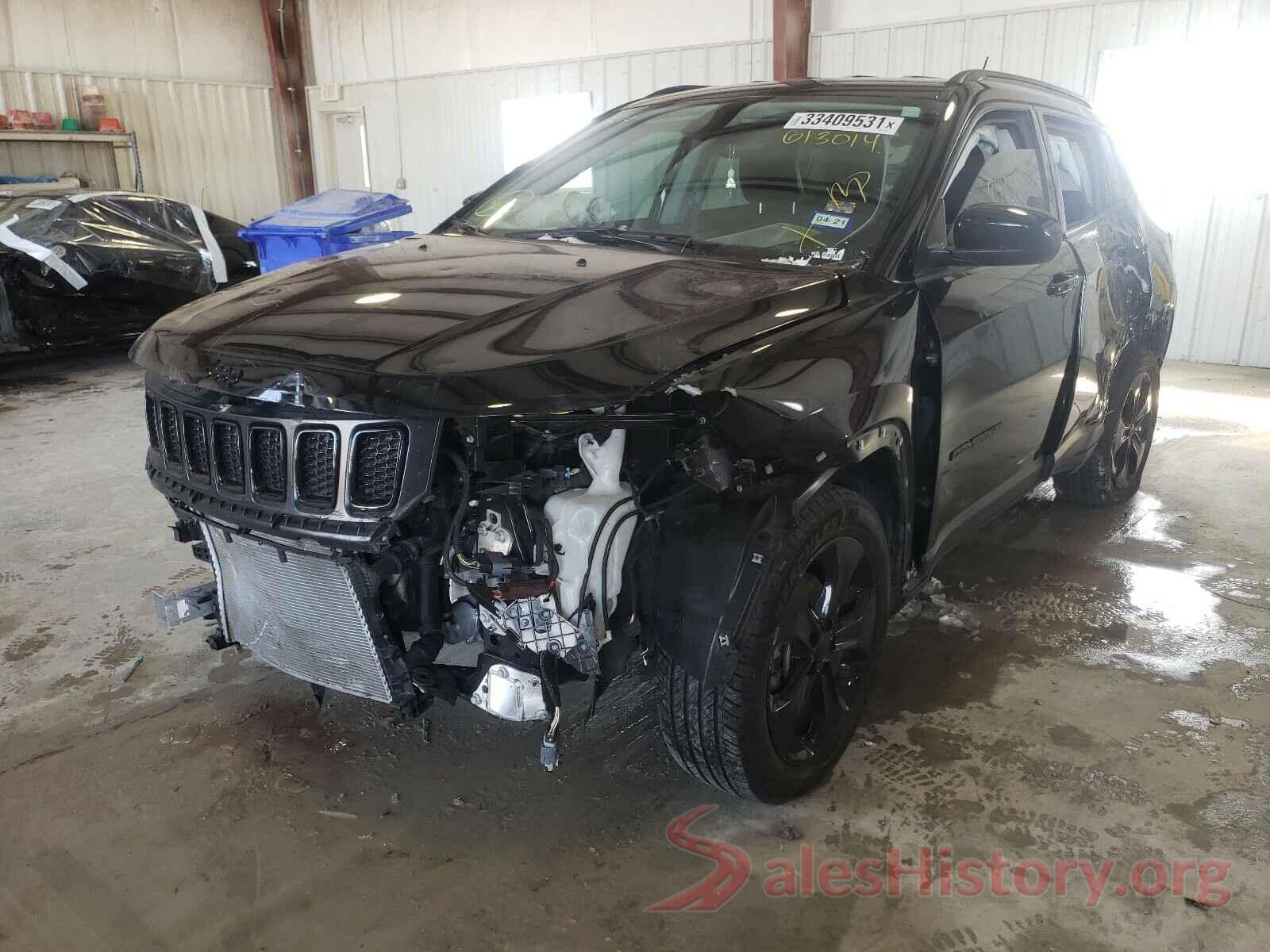 3C4NJCBB5KT613014 2019 JEEP COMPASS