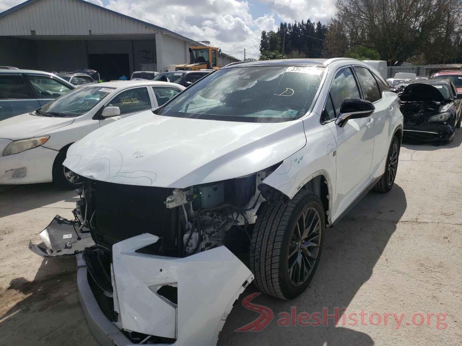 2T2BZMCA3GC039817 2016 LEXUS RX350