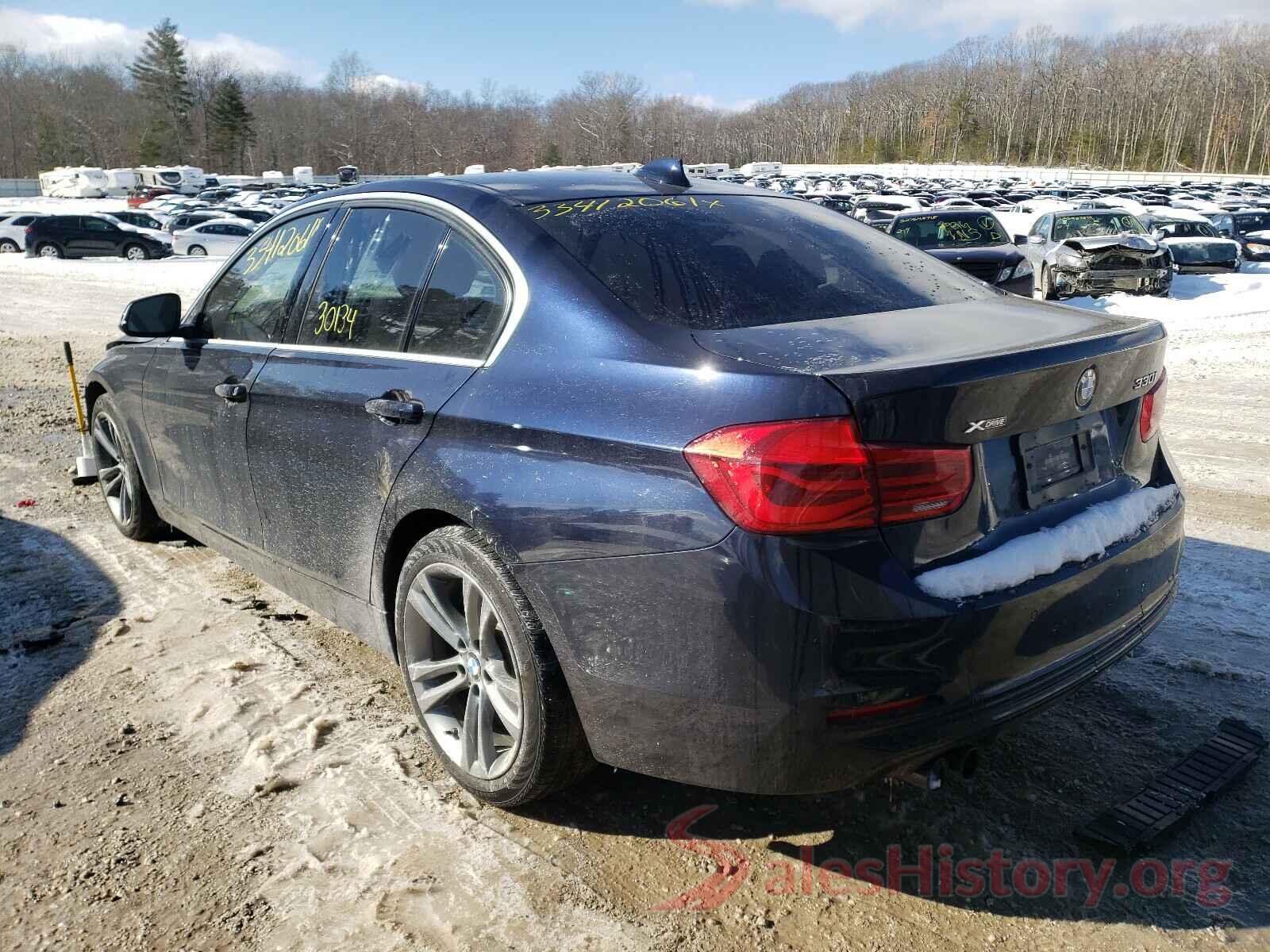 WBA8D9G50HNU61238 2017 BMW 3 SERIES