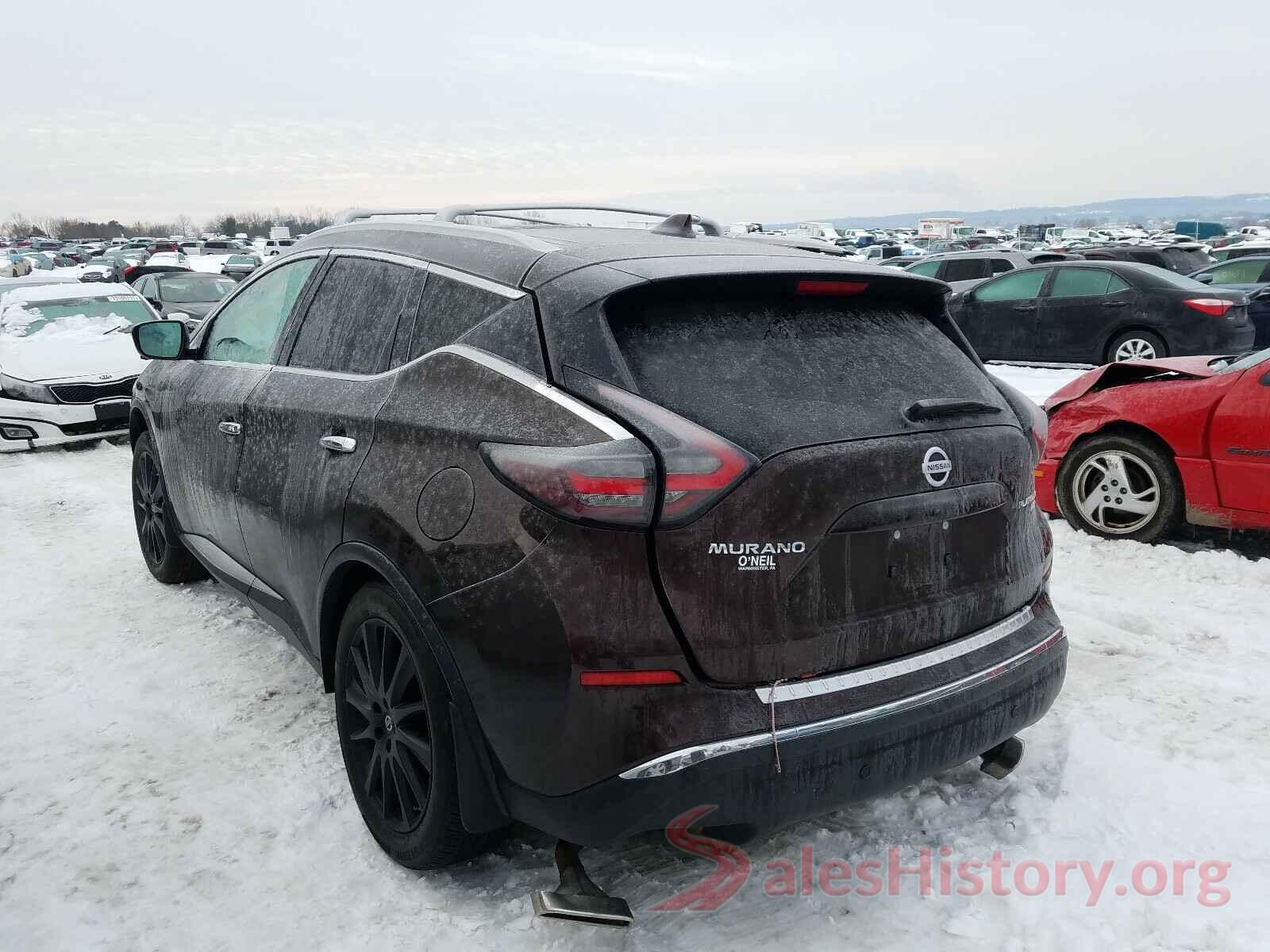 5N1AZ2MS1KN128783 2019 NISSAN MURANO