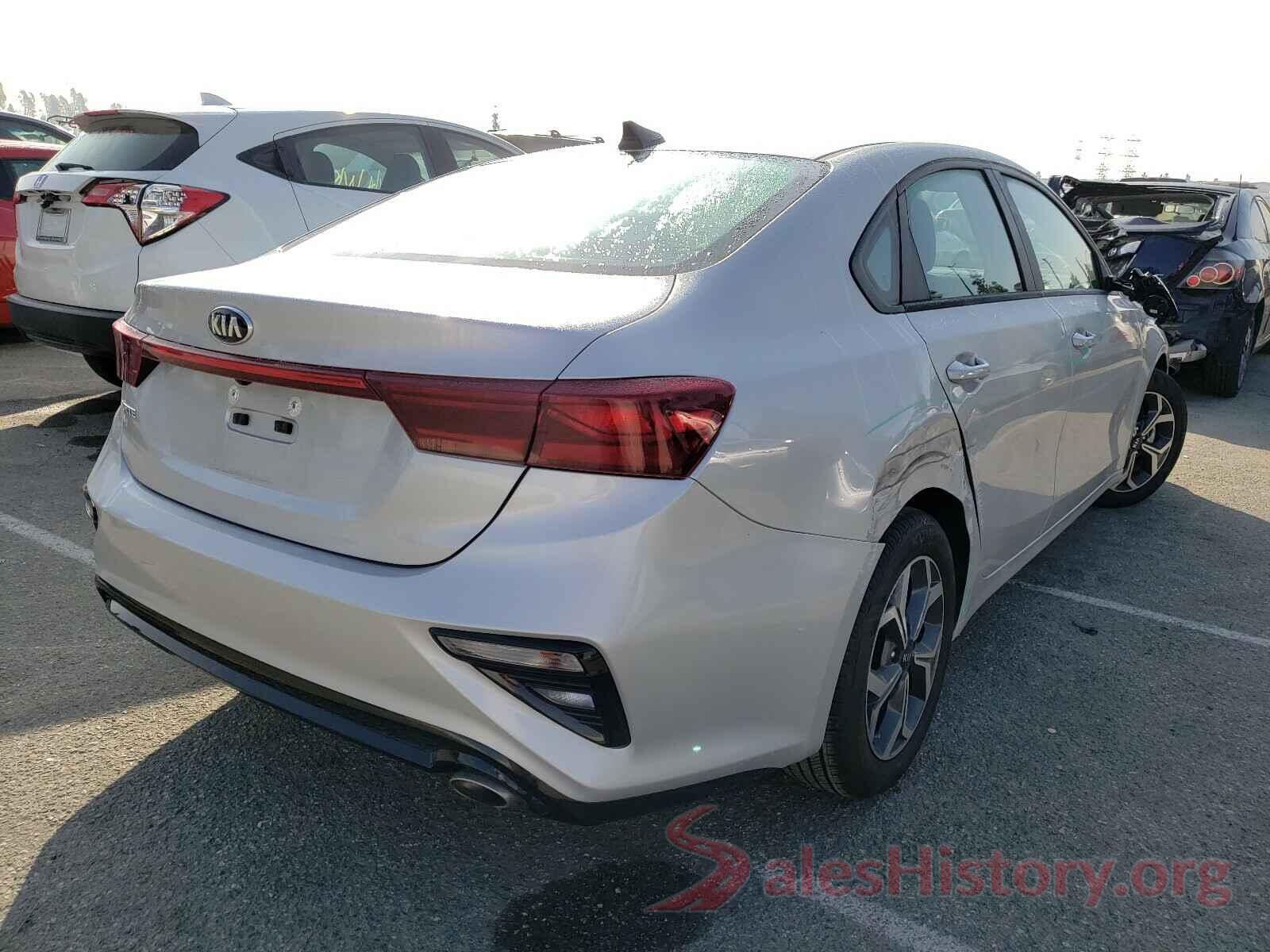 3KPF24AD2LE261395 2020 KIA FORTE