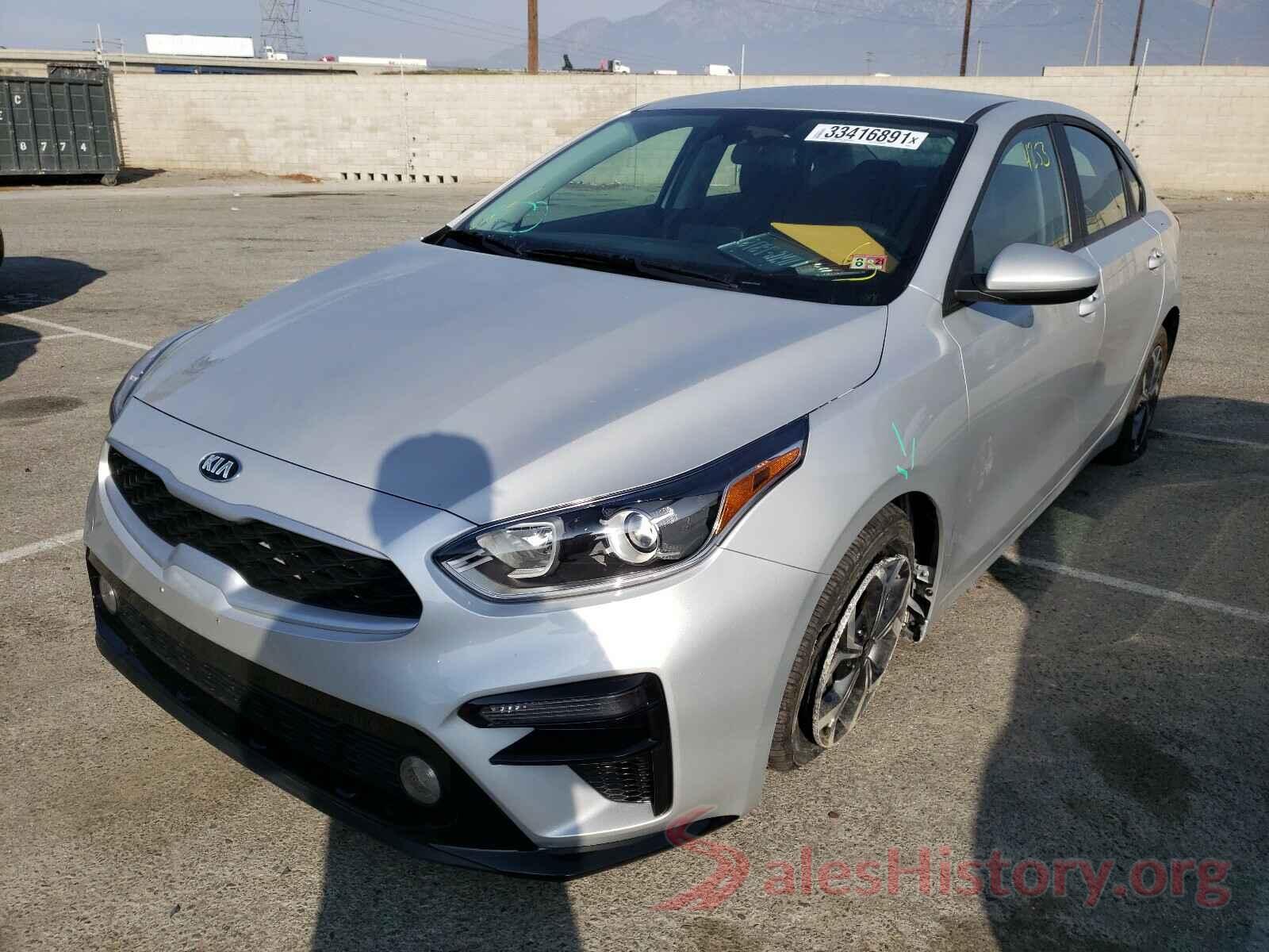 3KPF24AD2LE261395 2020 KIA FORTE