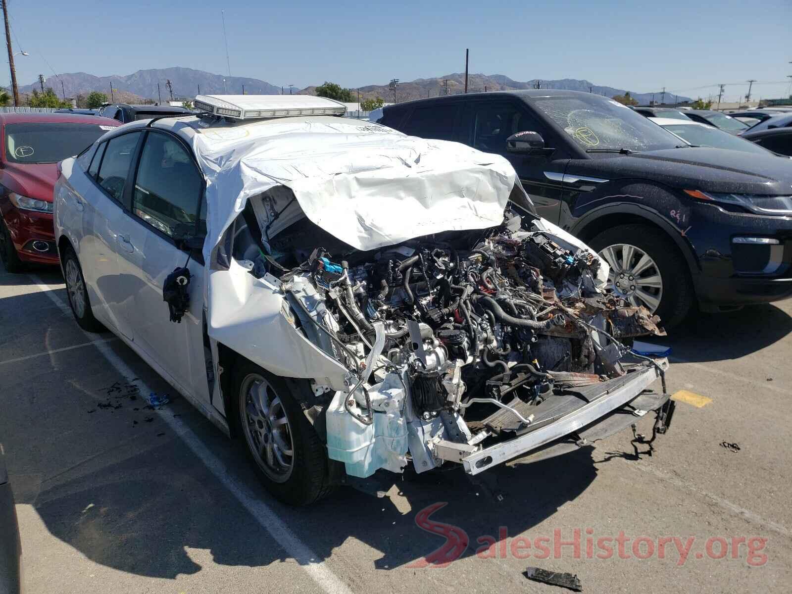 JTDKARFU1K3098090 2019 TOYOTA PRIUS