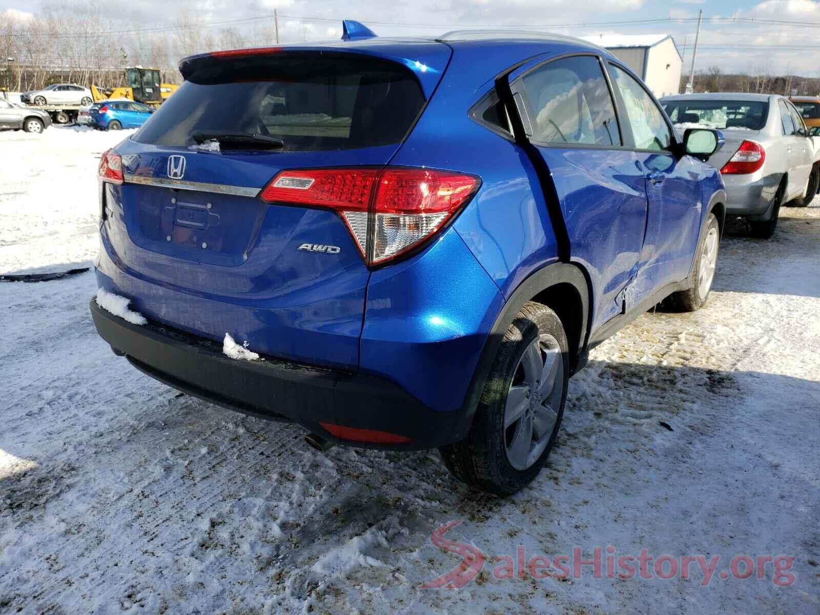 3CZRU6H53KM734625 2019 HONDA HR-V