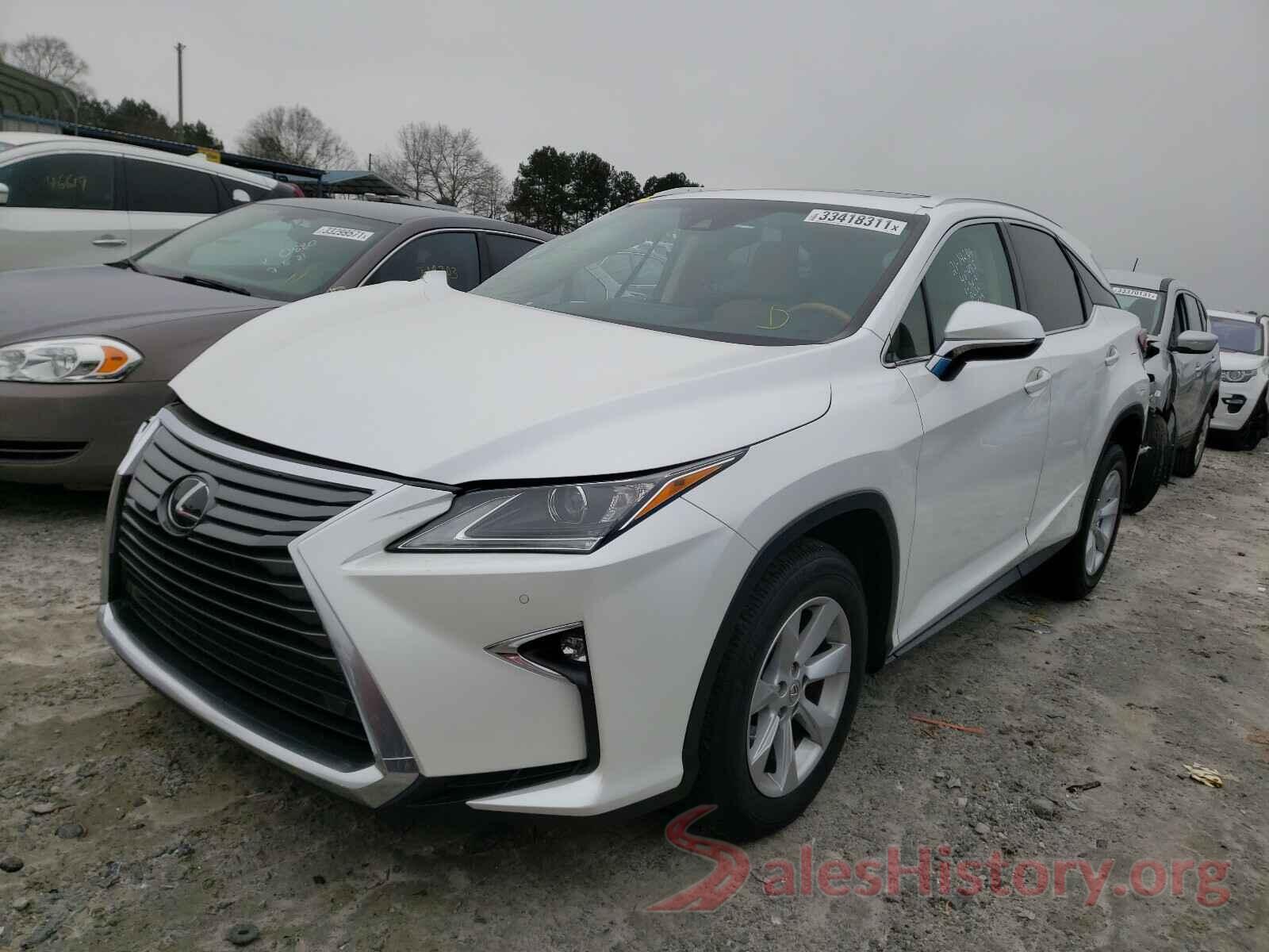 2T2ZZMCA8GC013020 2016 LEXUS RX350