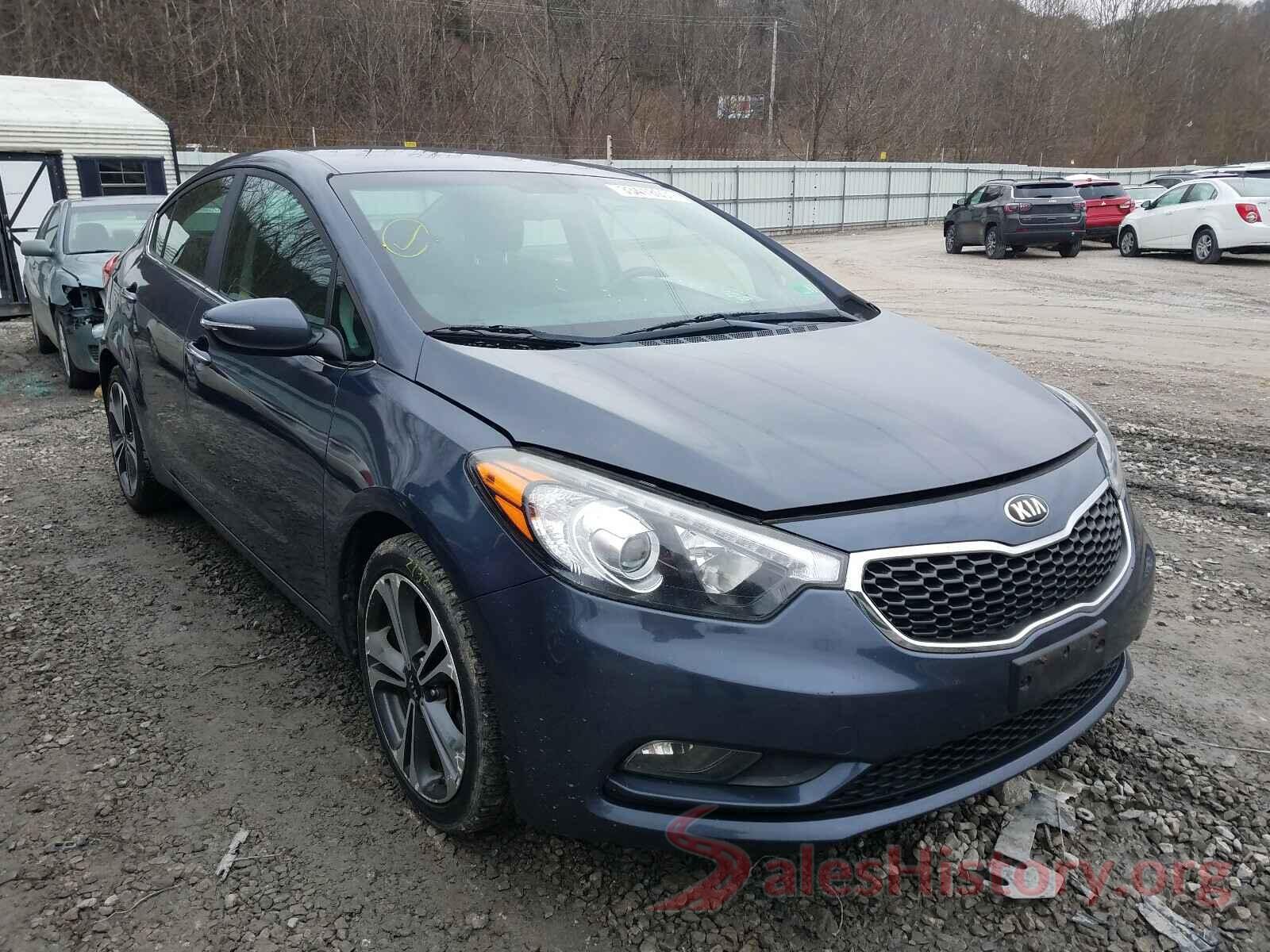 KNAFX4A86G5483537 2016 KIA FORTE