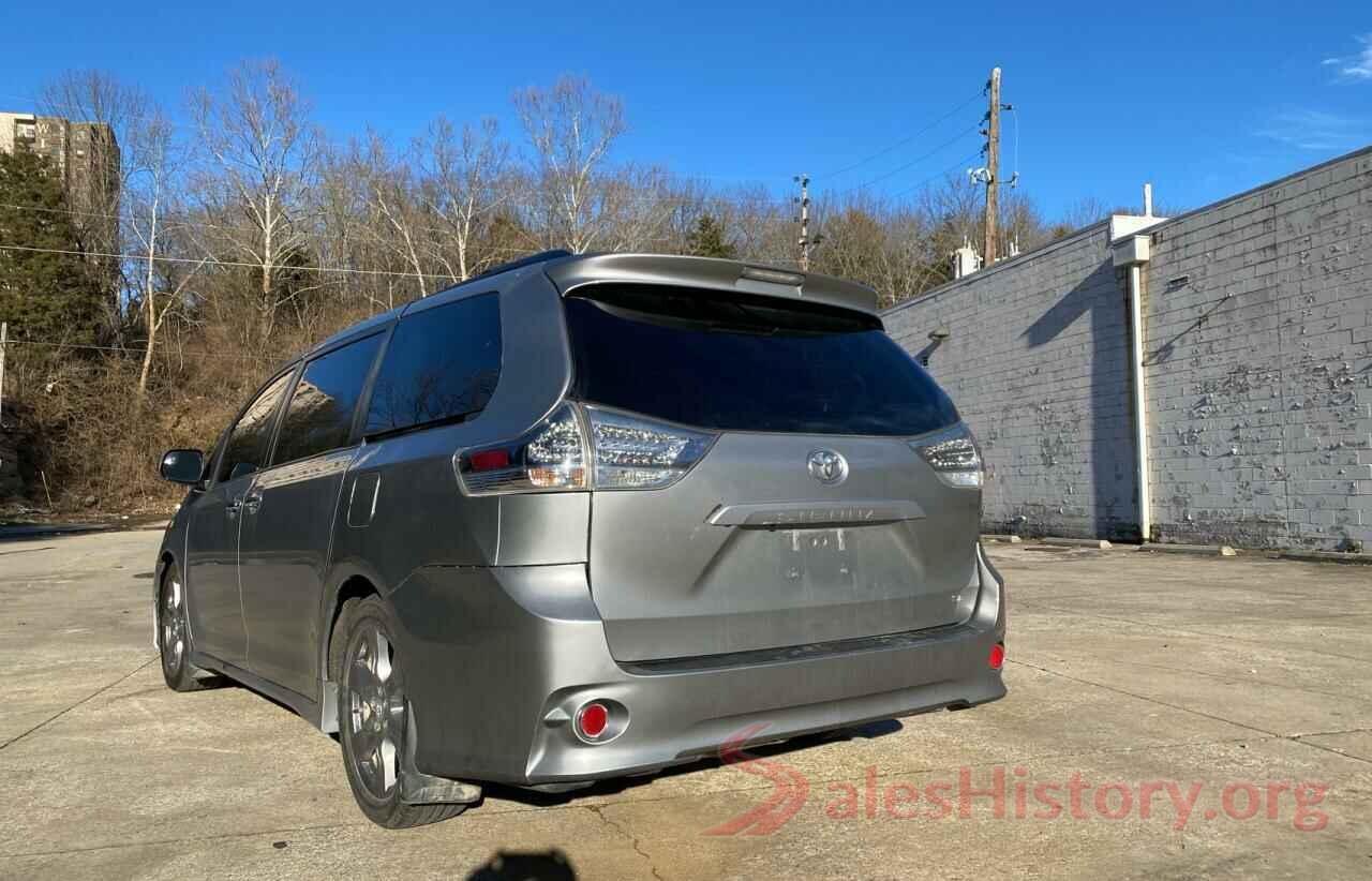 5TDXZ3DC3HS816204 2017 TOYOTA SIENNA