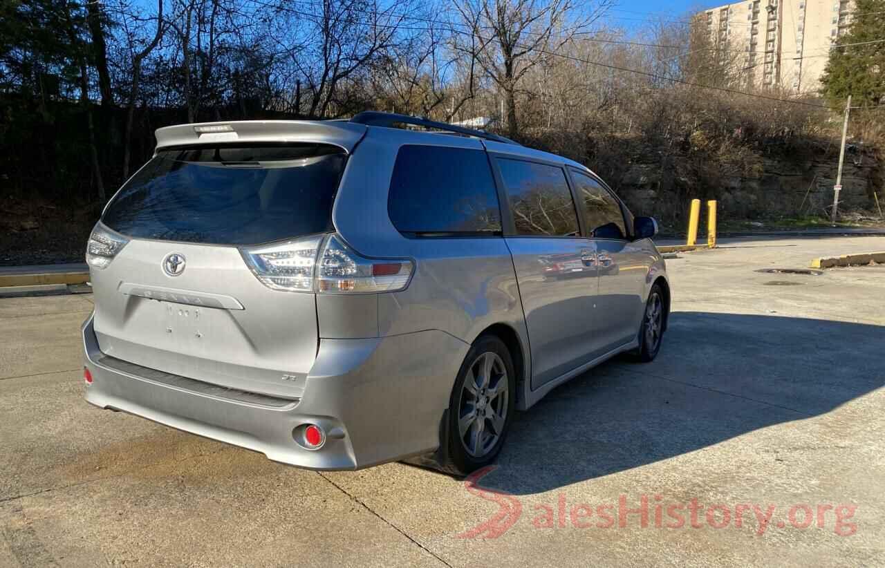 5TDXZ3DC3HS816204 2017 TOYOTA SIENNA