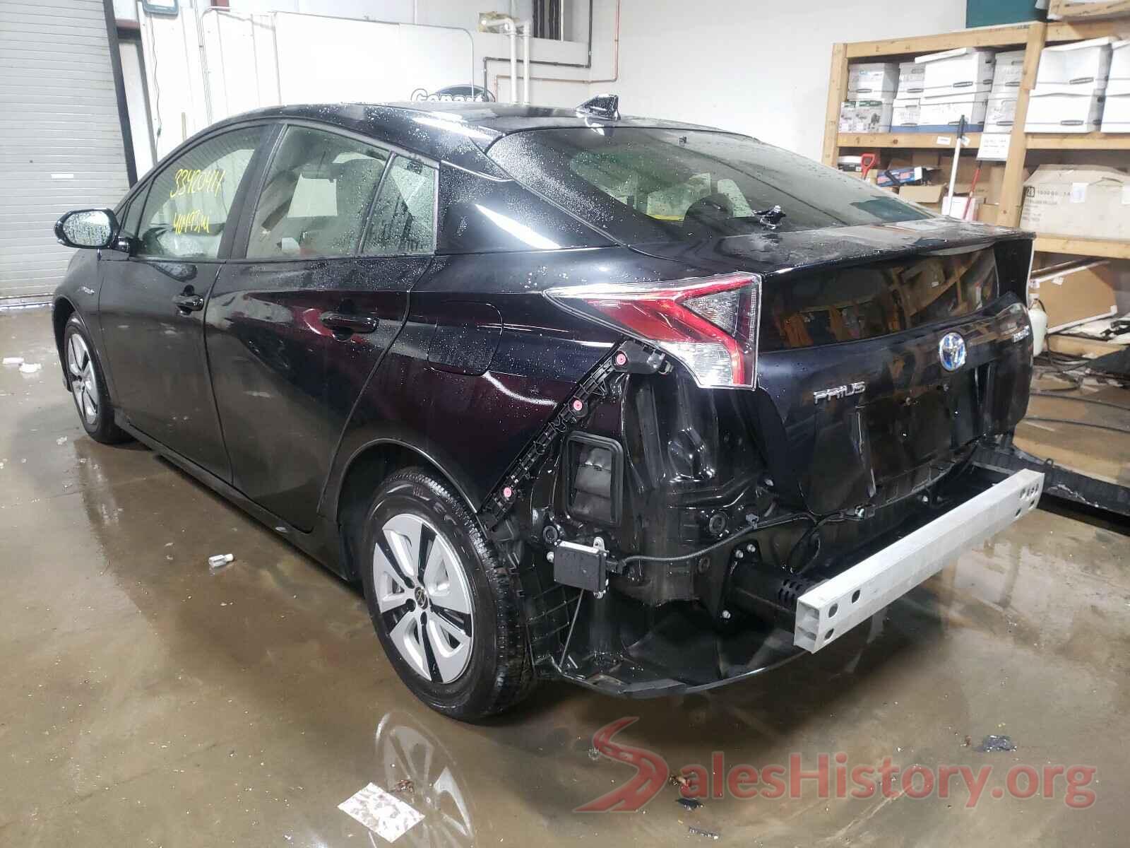 JTDKBRFU7J3064988 2018 TOYOTA PRIUS