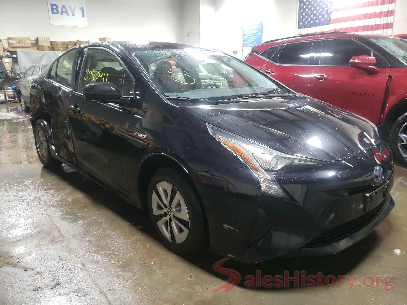 JTDKBRFU7J3064988 2018 TOYOTA PRIUS