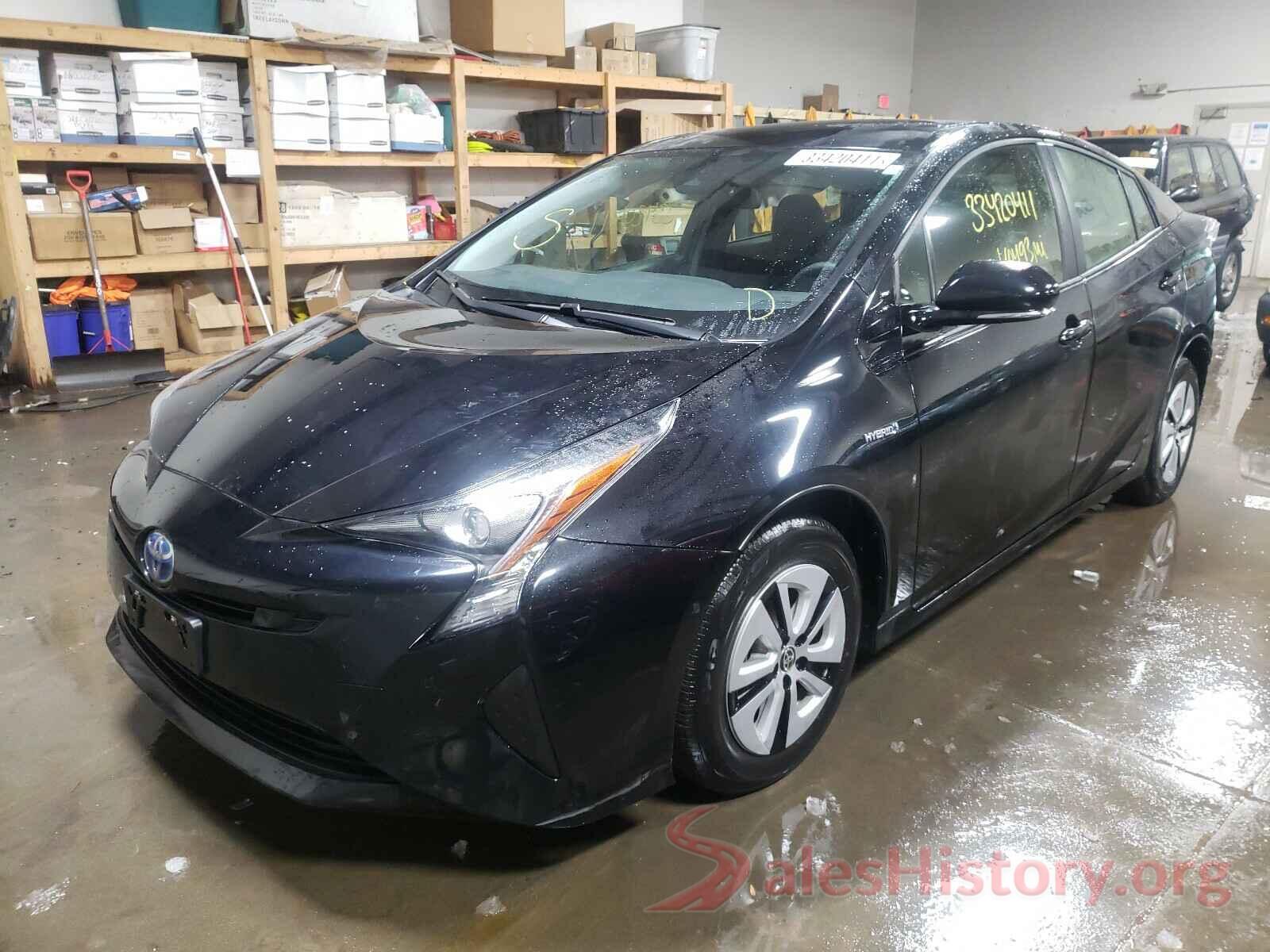 JTDKBRFU7J3064988 2018 TOYOTA PRIUS