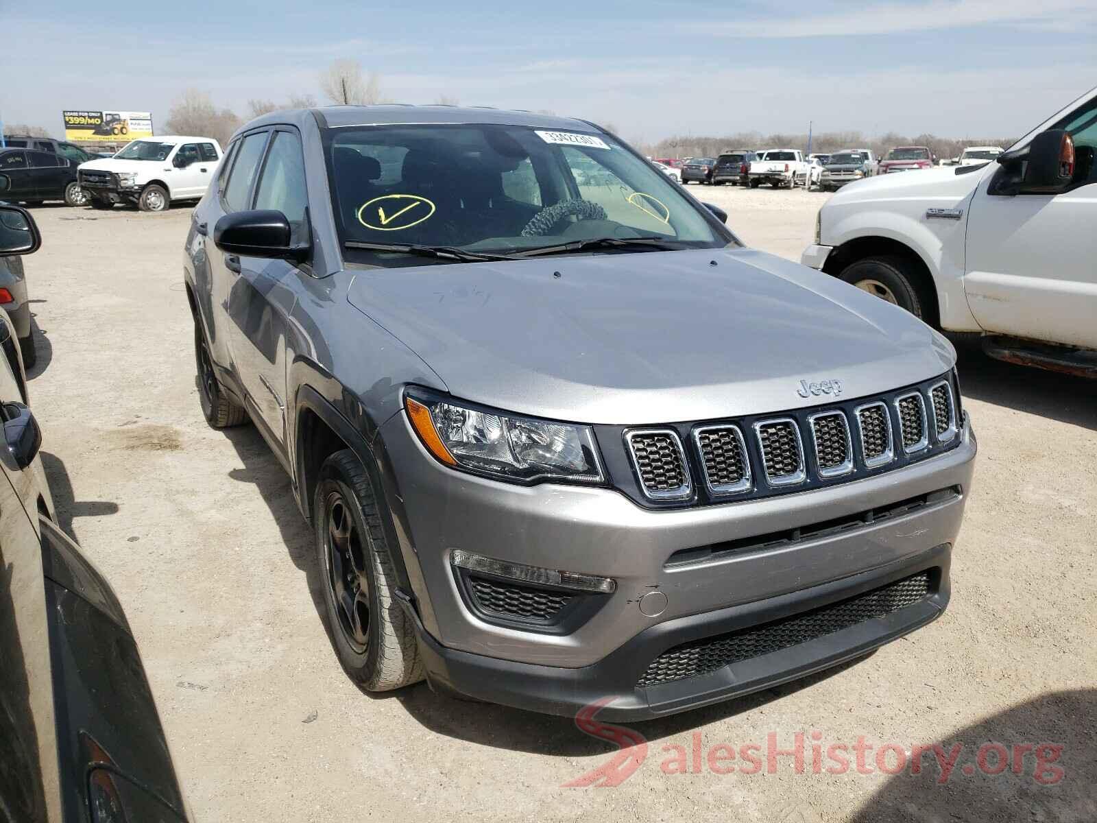 3C4NJCABXHT652353 2017 JEEP COMPASS