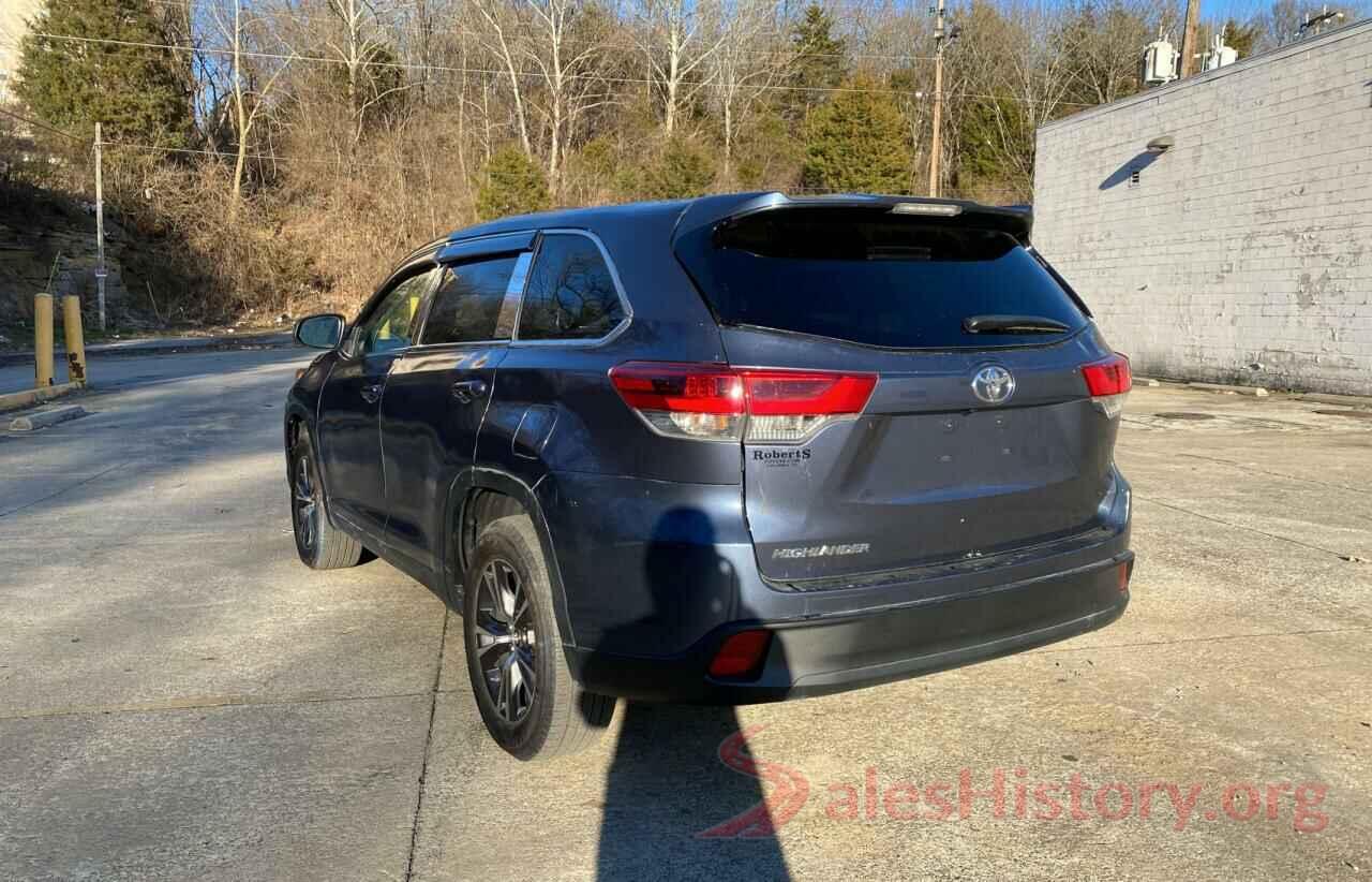 5TDZZRFH6KS343264 2019 TOYOTA HIGHLANDER