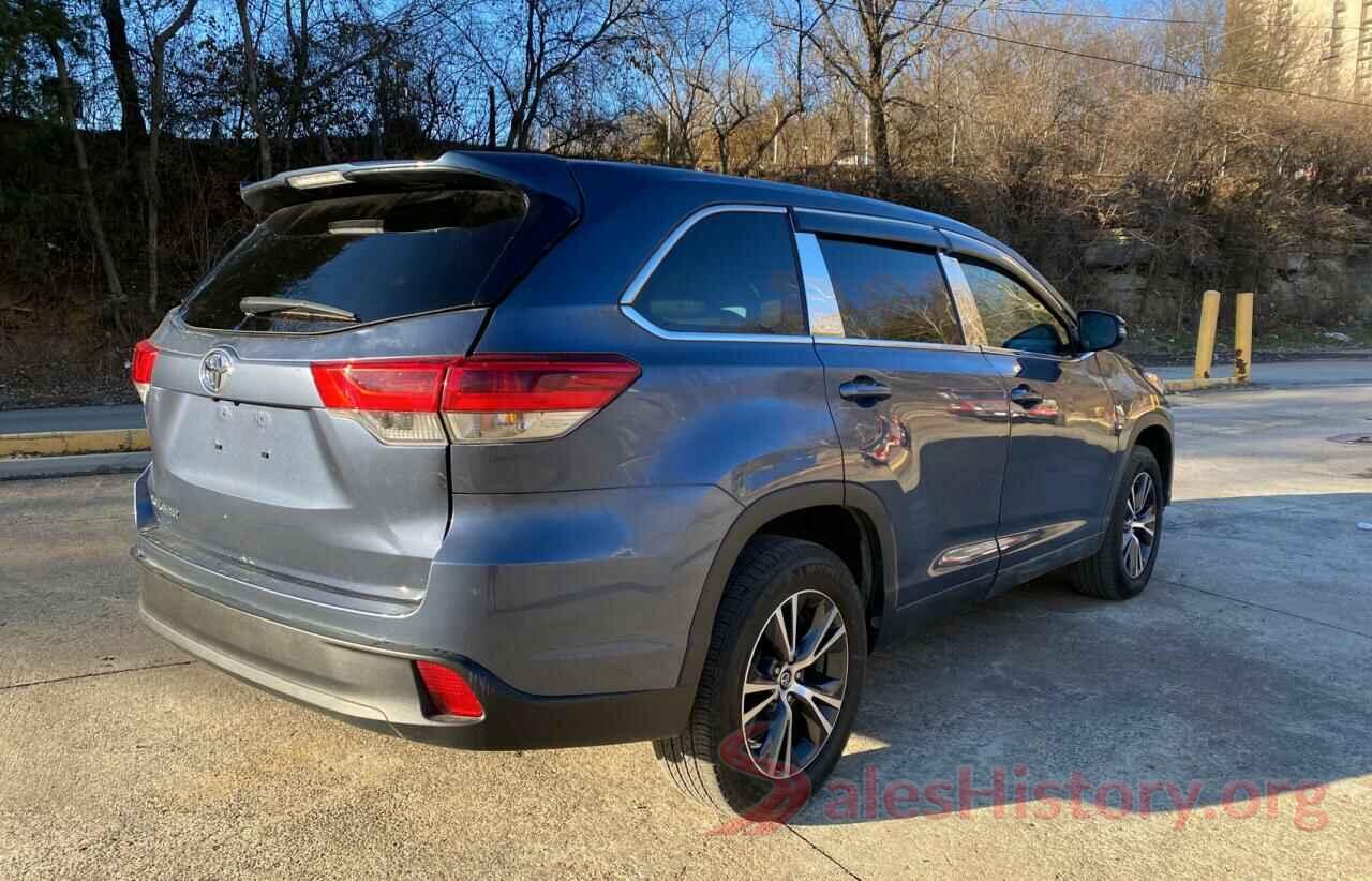 5TDZZRFH6KS343264 2019 TOYOTA HIGHLANDER