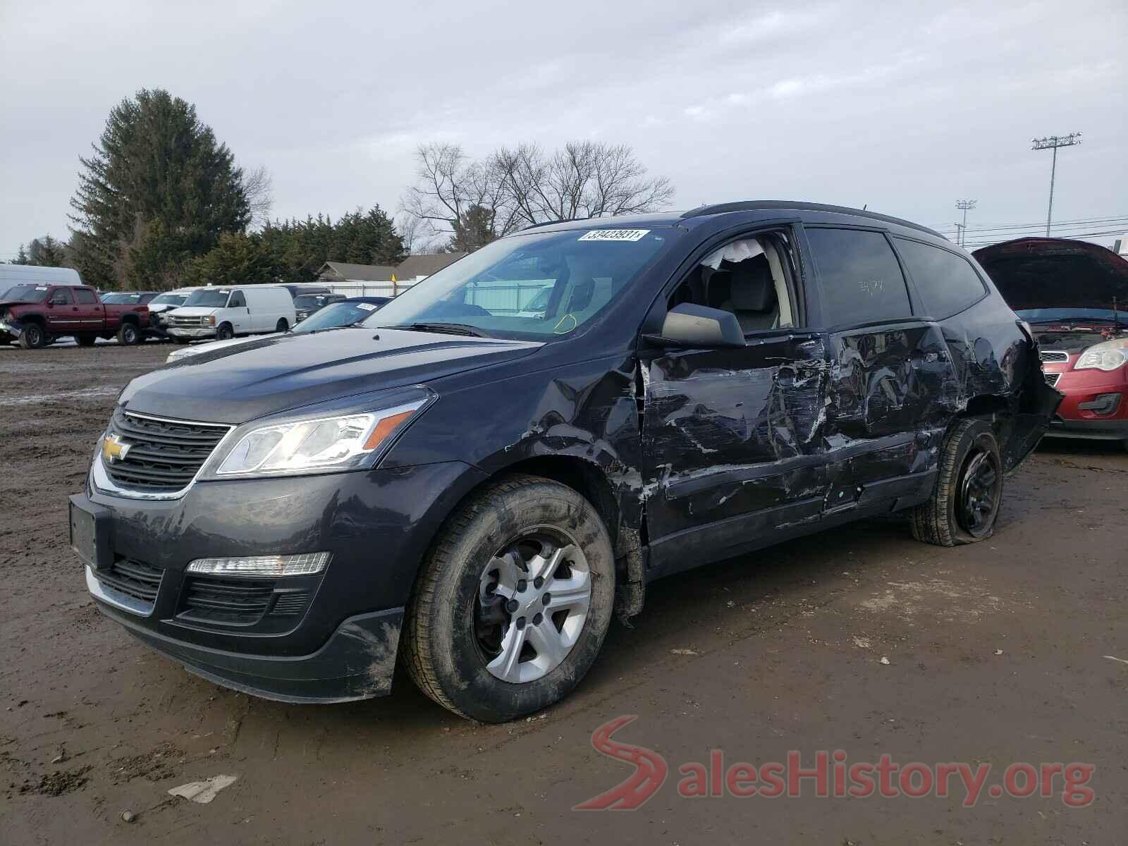 1GNKRFED1HJ311706 2017 CHEVROLET TRAVERSE