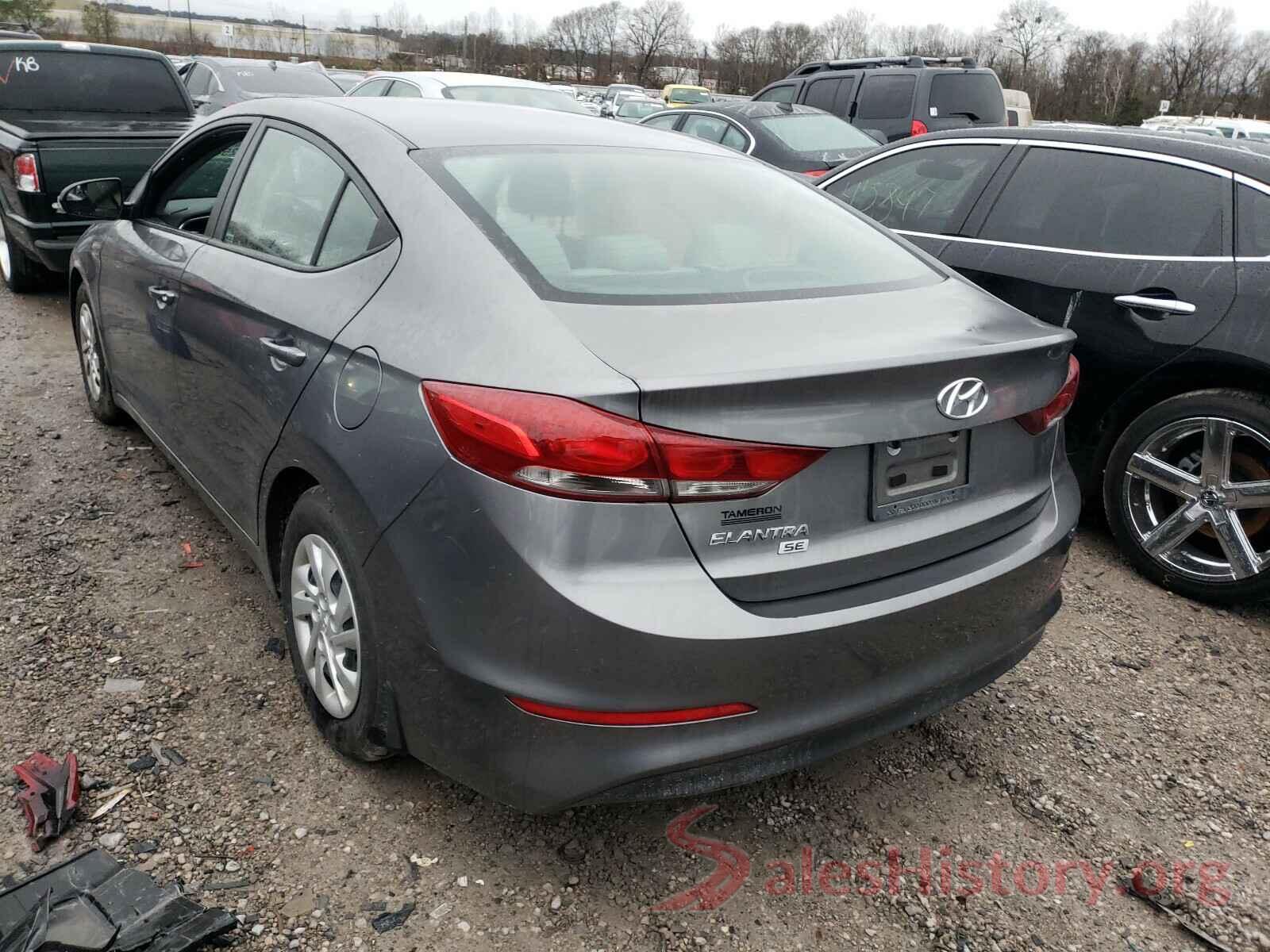 5NPD74LF5JH350720 2018 HYUNDAI ELANTRA