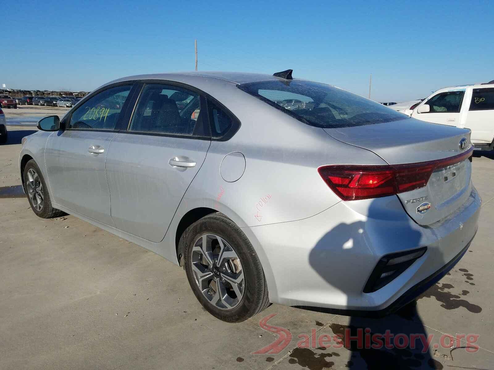 3KPF24AD5LE188135 2020 KIA FORTE