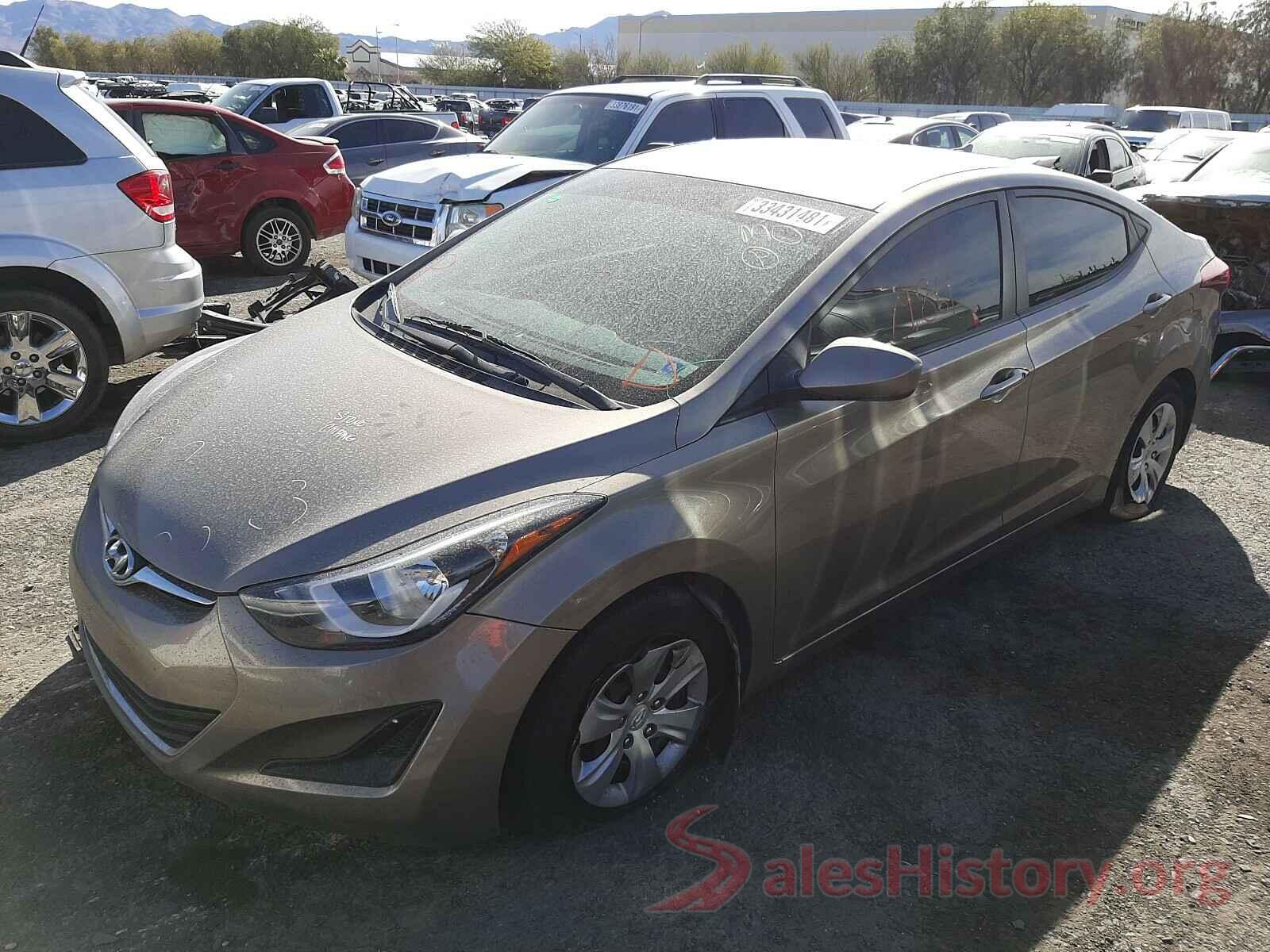 5NPDH4AE0GH748675 2016 HYUNDAI ELANTRA