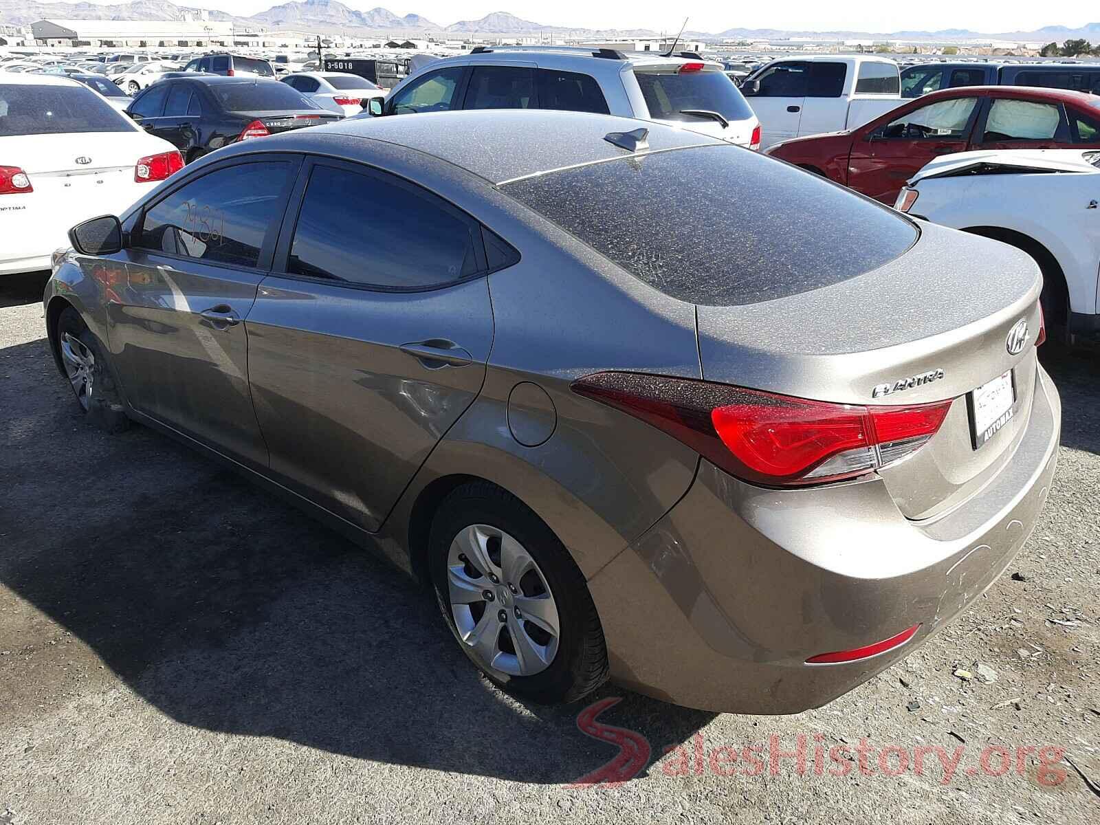 5NPDH4AE0GH748675 2016 HYUNDAI ELANTRA