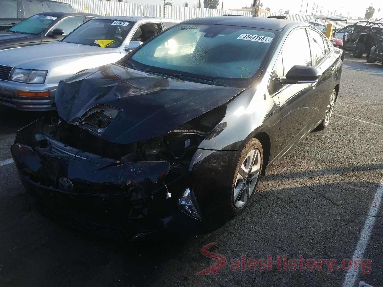 JTDKARFU8G3505281 2016 TOYOTA PRIUS