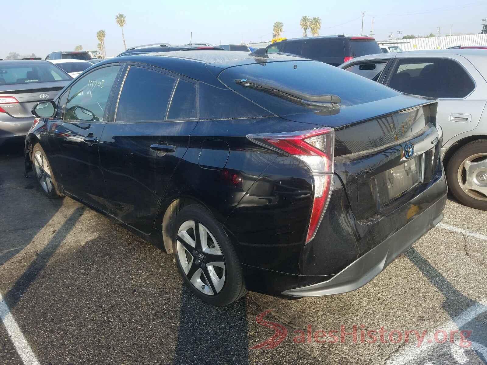 JTDKARFU8G3505281 2016 TOYOTA PRIUS