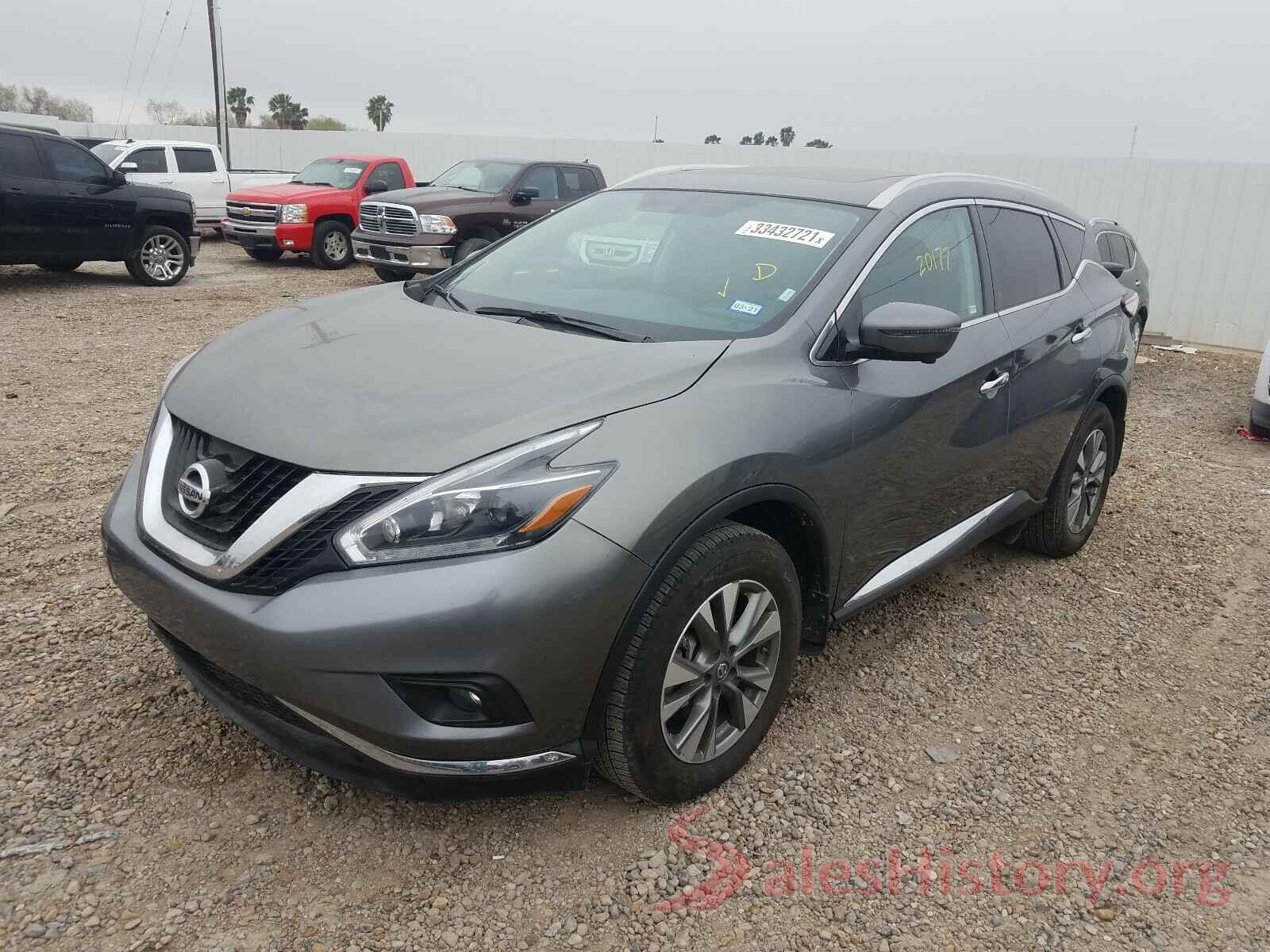 5N1AZ2MG5JN169332 2018 NISSAN MURANO