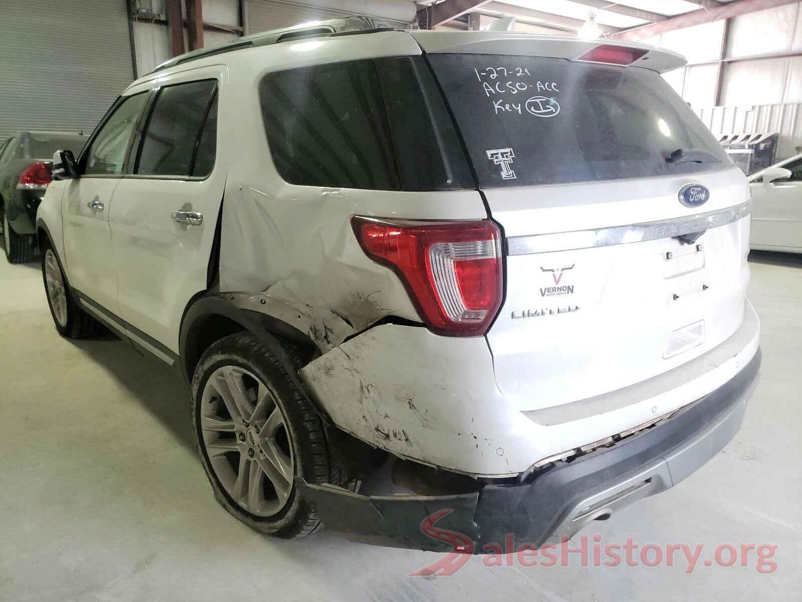 1FM5K7F84GGA43646 2016 FORD EXPLORER