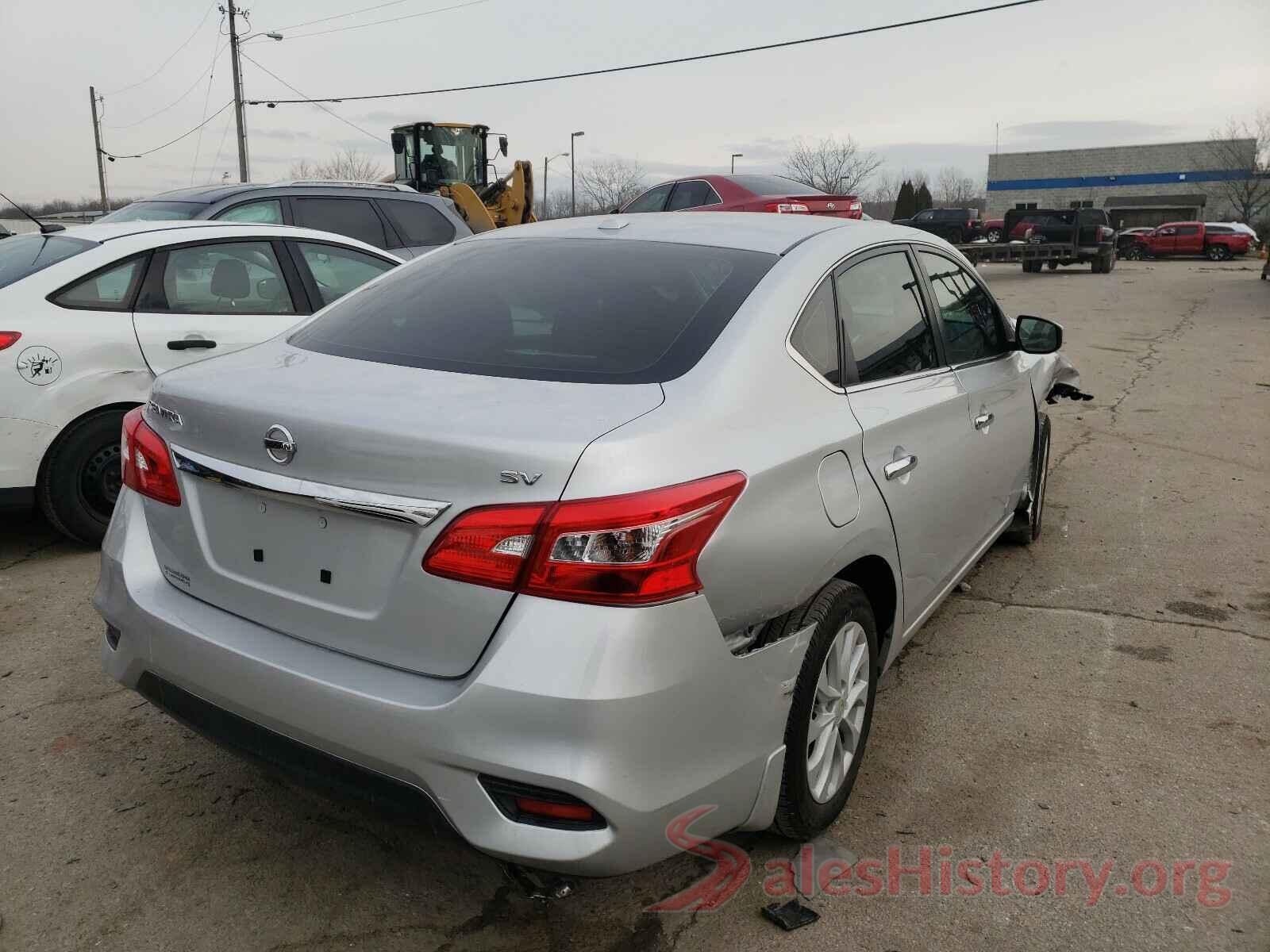 3N1AB7AP5KL607720 2019 NISSAN SENTRA