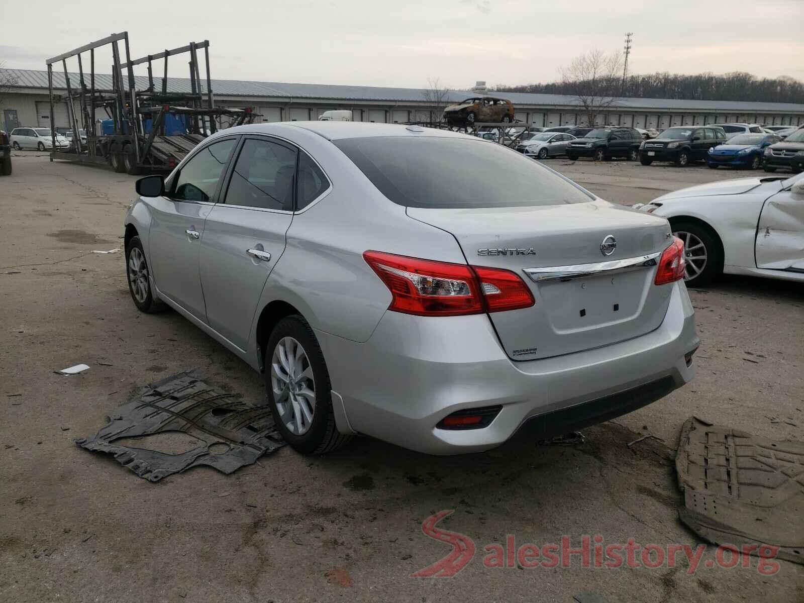 3N1AB7AP5KL607720 2019 NISSAN SENTRA