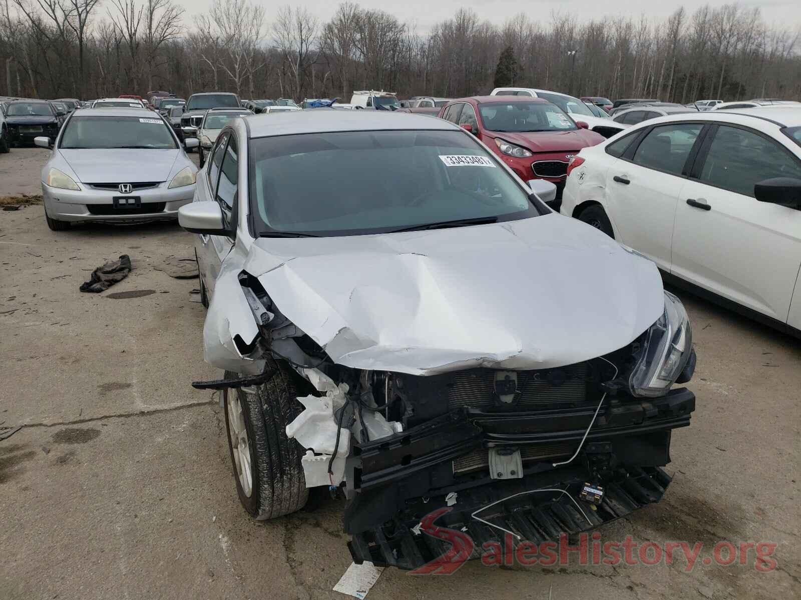 3N1AB7AP5KL607720 2019 NISSAN SENTRA