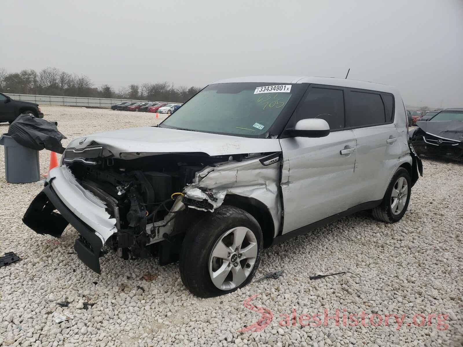 KNDJN2A25K7637705 2019 KIA SOUL