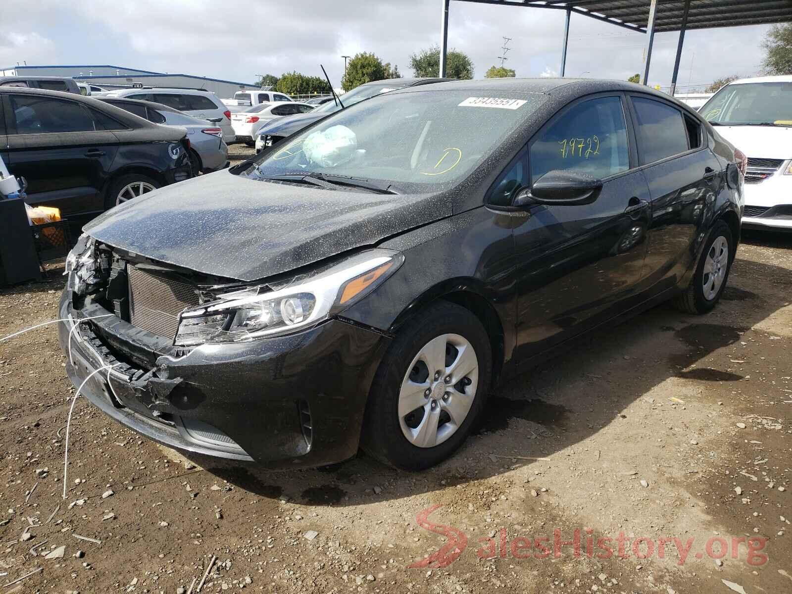 3KPFK4A7XHE101878 2017 KIA FORTE