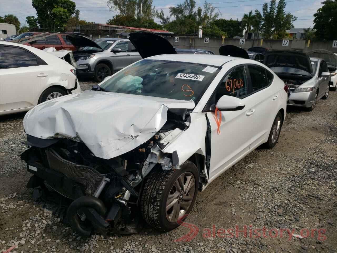 5NPD84LF8KH495541 2019 HYUNDAI ELANTRA