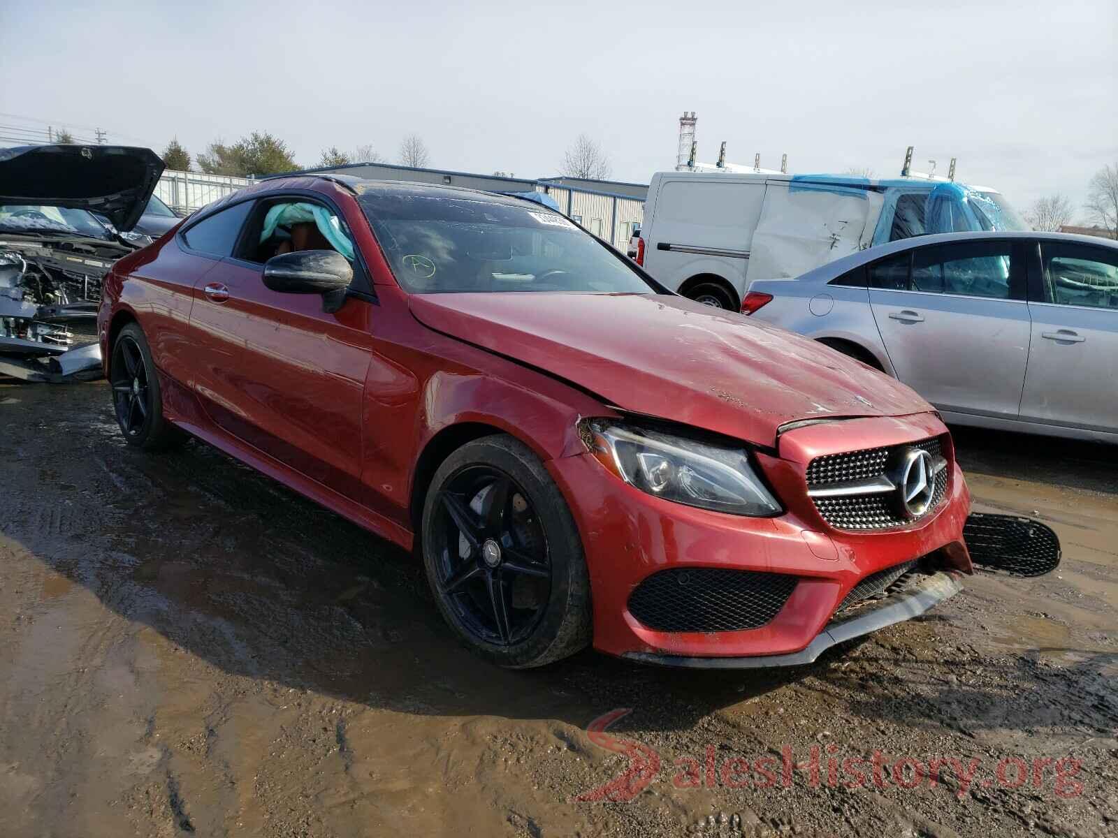 WDDWJ4KB4HF375840 2017 MERCEDES-BENZ C CLASS