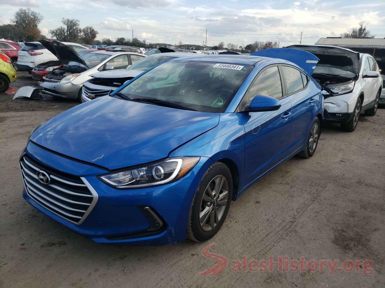 5NPD84LF0HH210761 2017 HYUNDAI ELANTRA