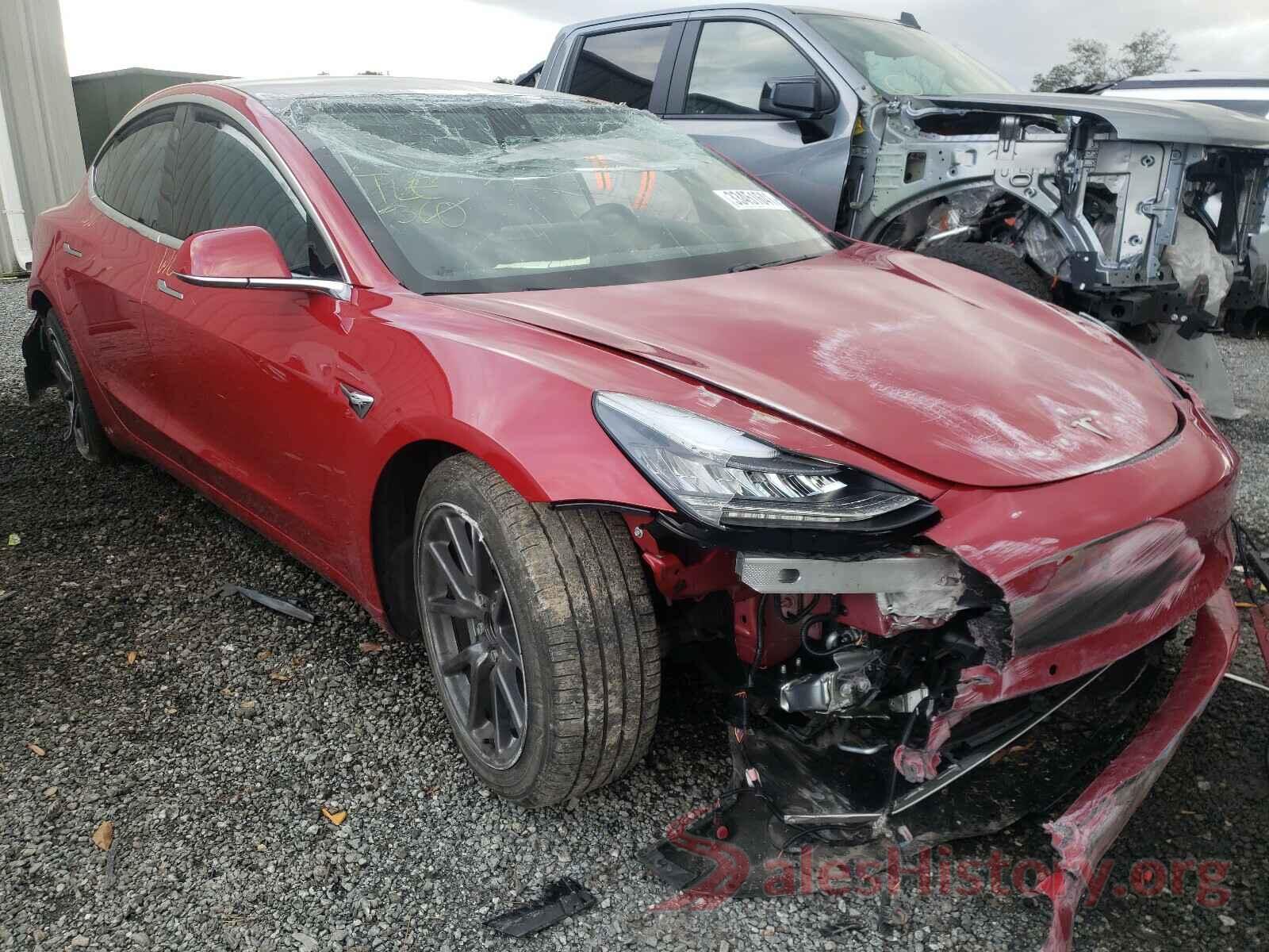 5YJ3E1EB3JF119887 2018 TESLA MODEL 3