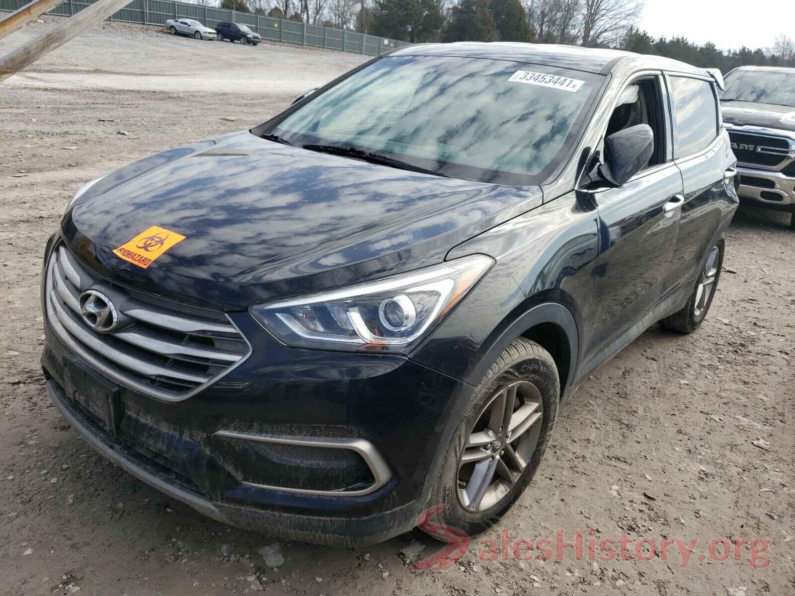 5XYZT3LB8HG414517 2017 HYUNDAI SANTA FE