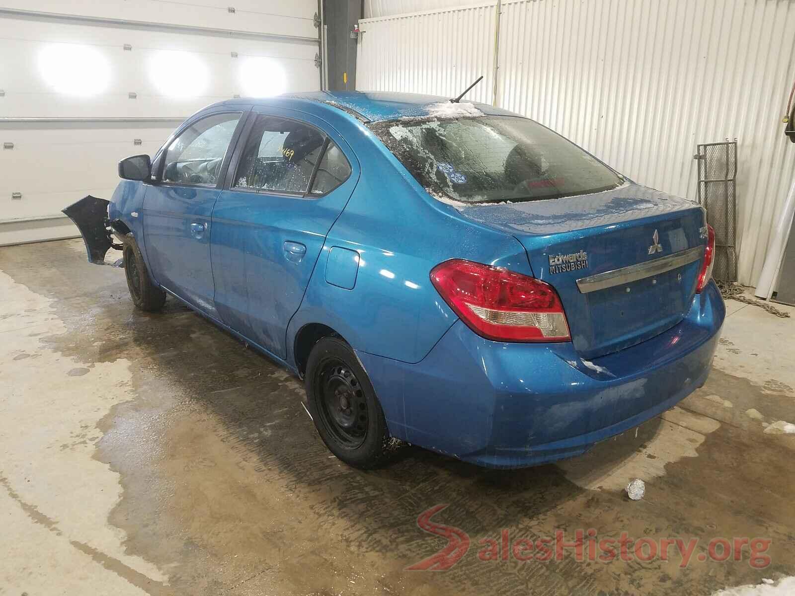 ML32F3FJ0HHF05628 2017 MITSUBISHI MIRAGE