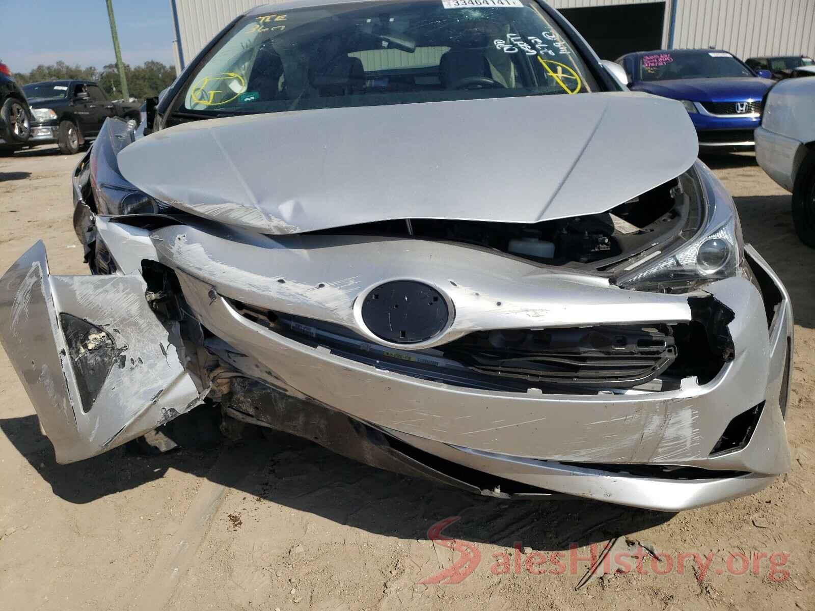 JTDKBRFU8G3017378 2016 TOYOTA PRIUS