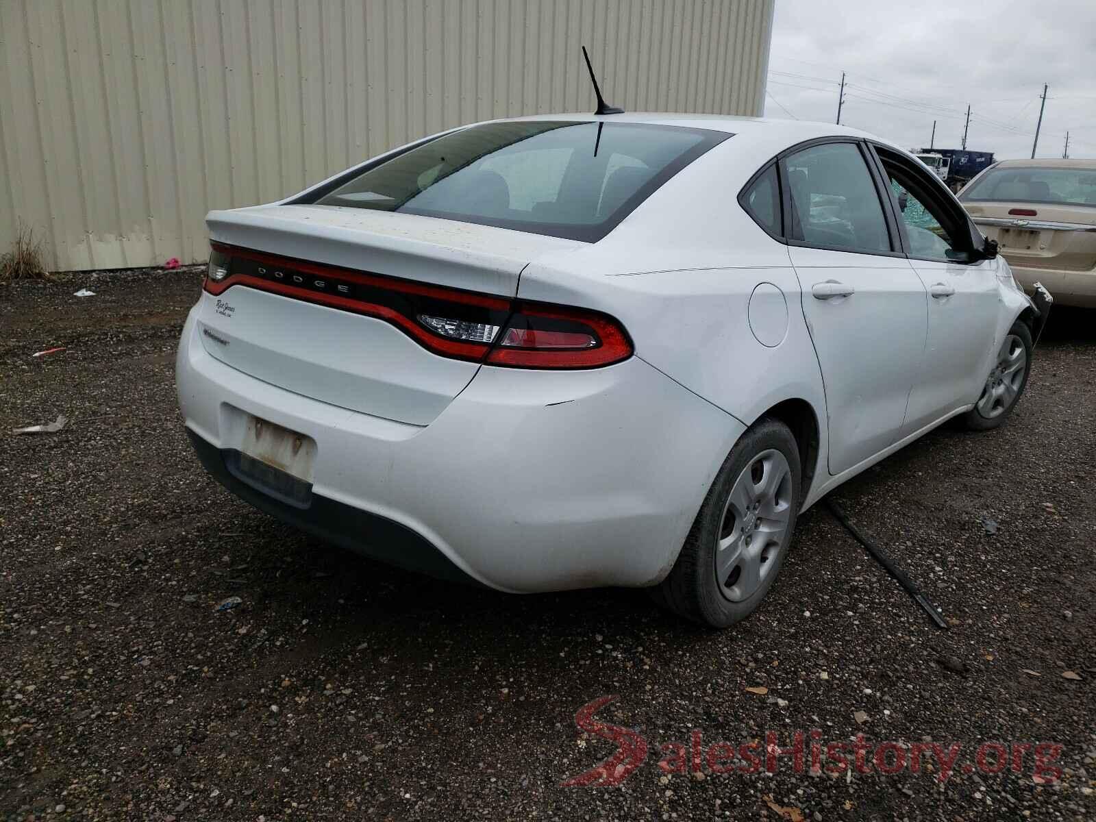 1C3CDFAA1GD516614 2016 DODGE DART