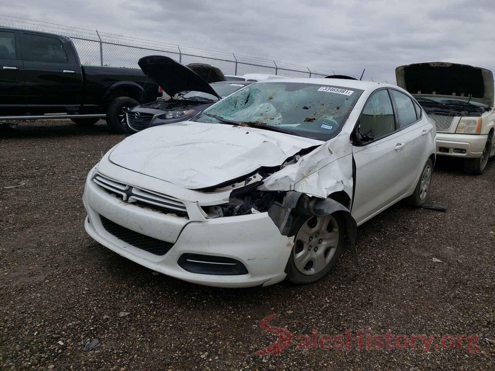 1C3CDFAA1GD516614 2016 DODGE DART