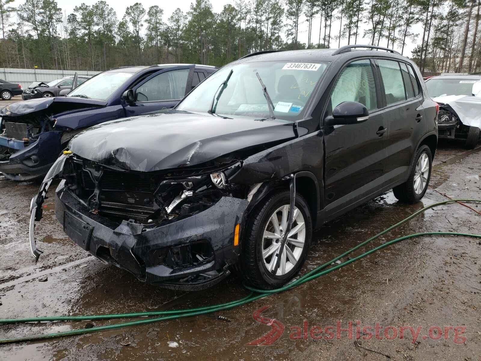 WVGBV7AX2HK044916 2017 VOLKSWAGEN TIGUAN