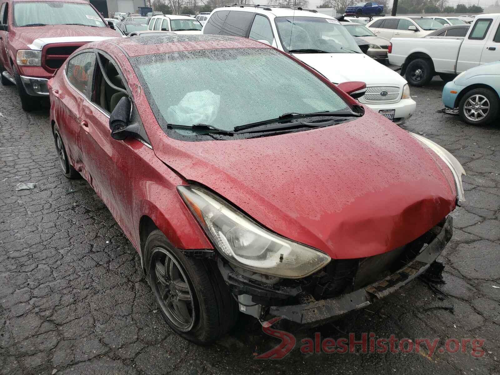 5NPDH4AEXGH680059 2016 HYUNDAI ELANTRA